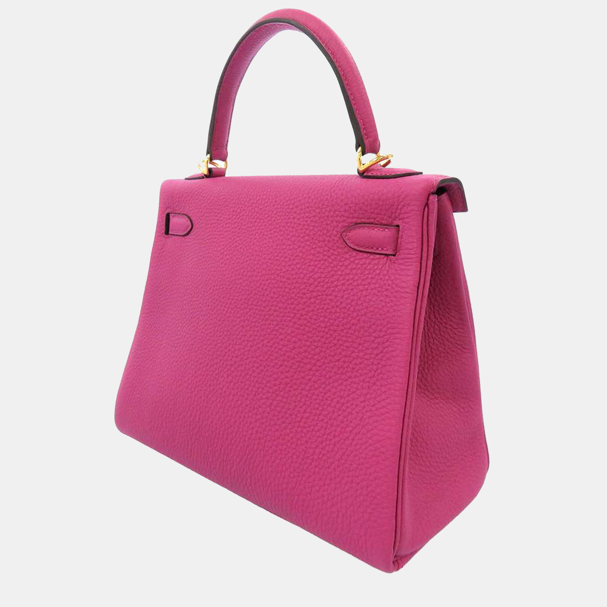 

Hermes Purple Togo Leather Gold Hardware Kelly Retourne 25 Bag