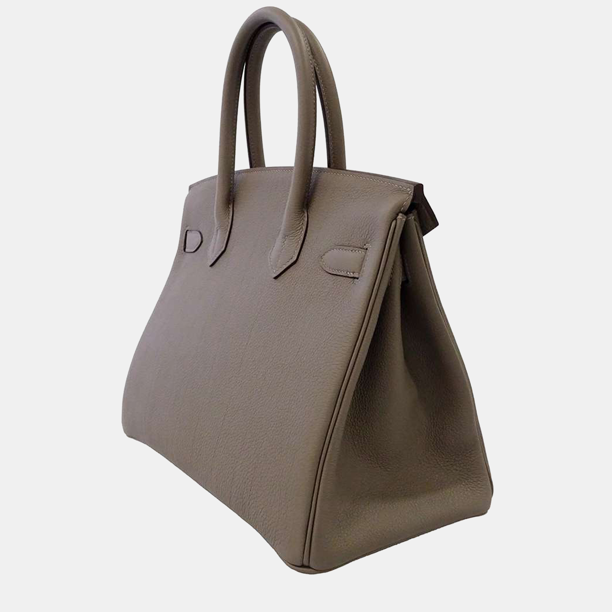 

Hermes Grey Togo Leather Gold Hardware Birkin 30 Bag