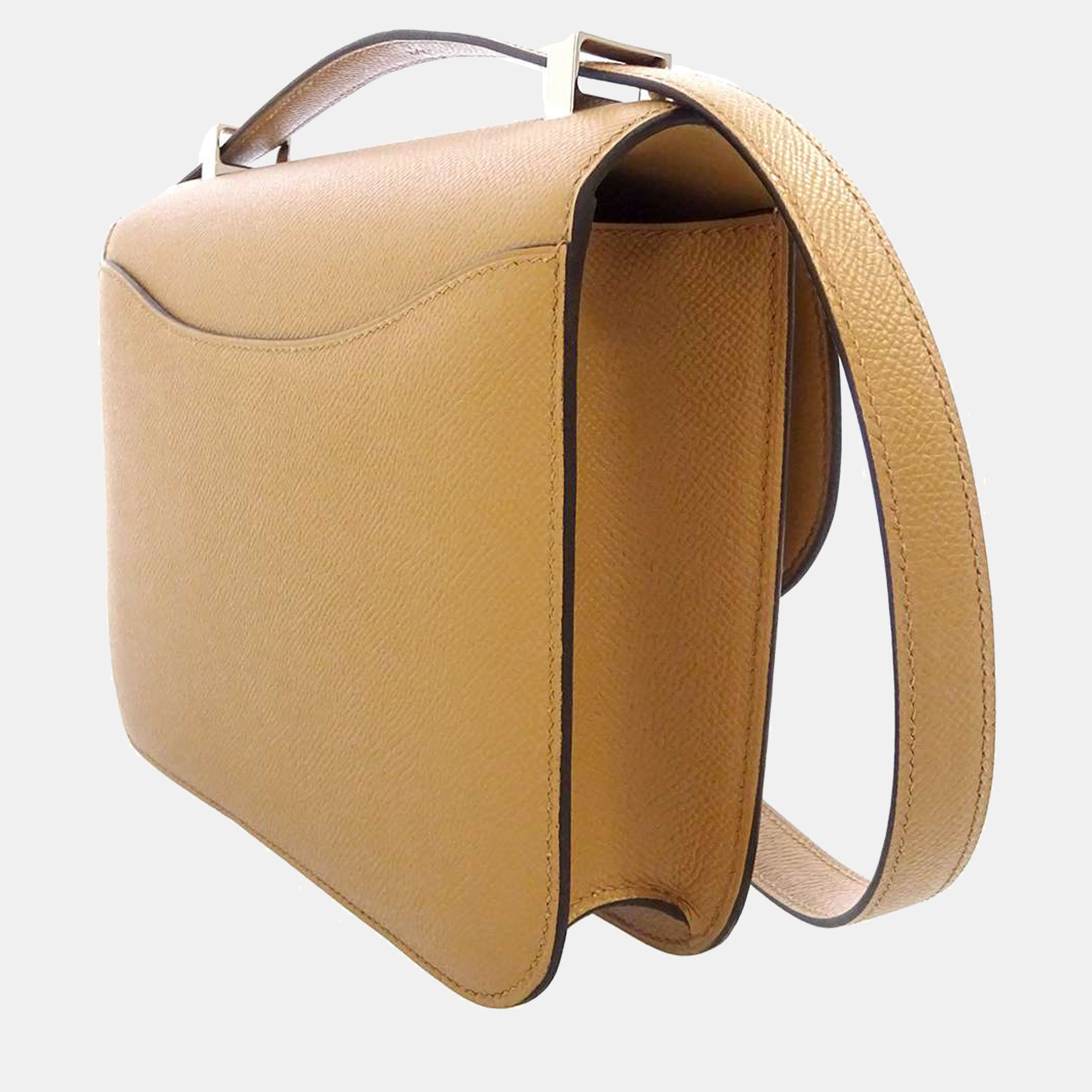 

Hermes Brown Epsom Leather Constance 24 Shoulder Bag