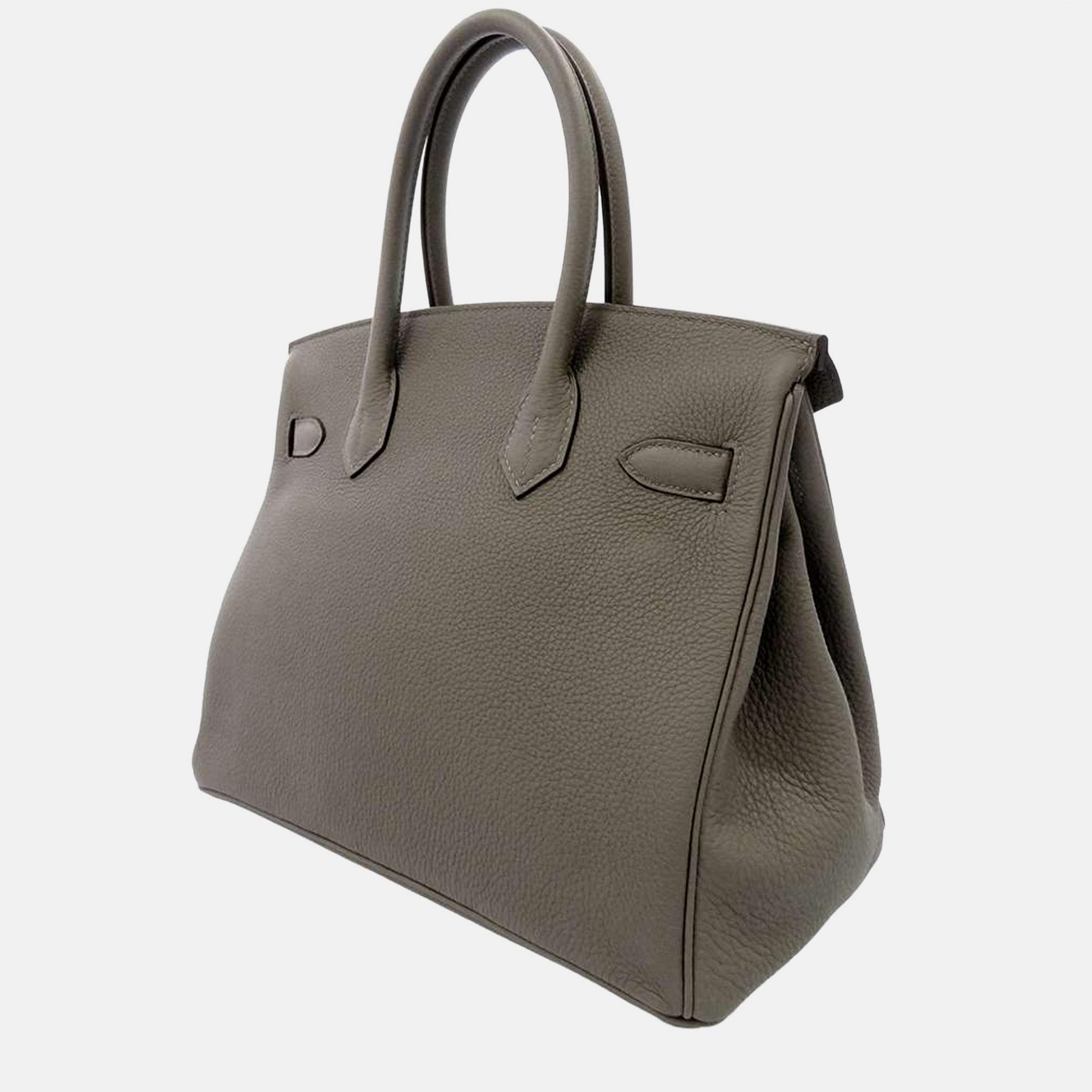 

Hermes Grey Togo Leather Palladium Hardware Birkin 30 Bag