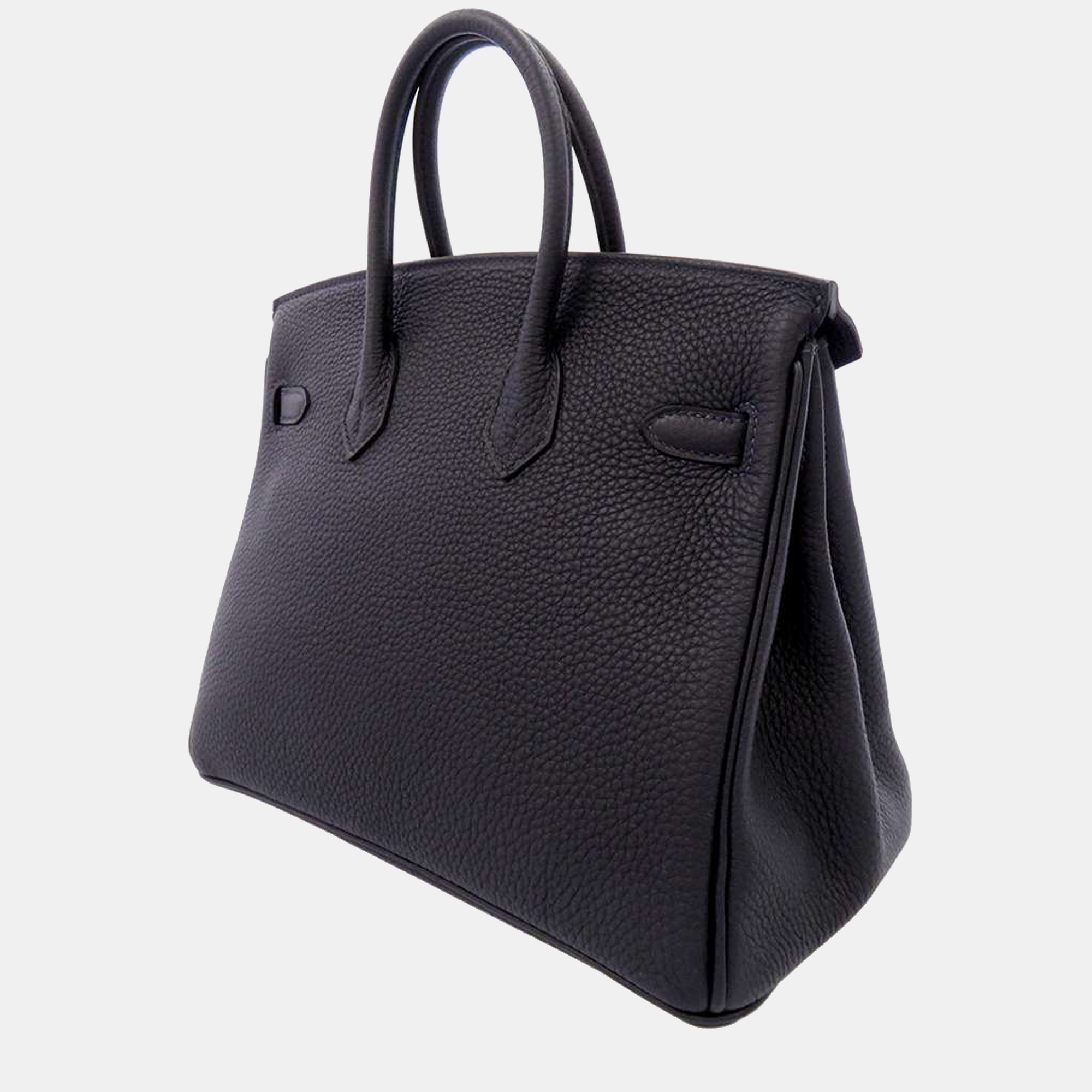 

Hermes Blue Togo Leather Palladium Hardware Birkin 25 Bag