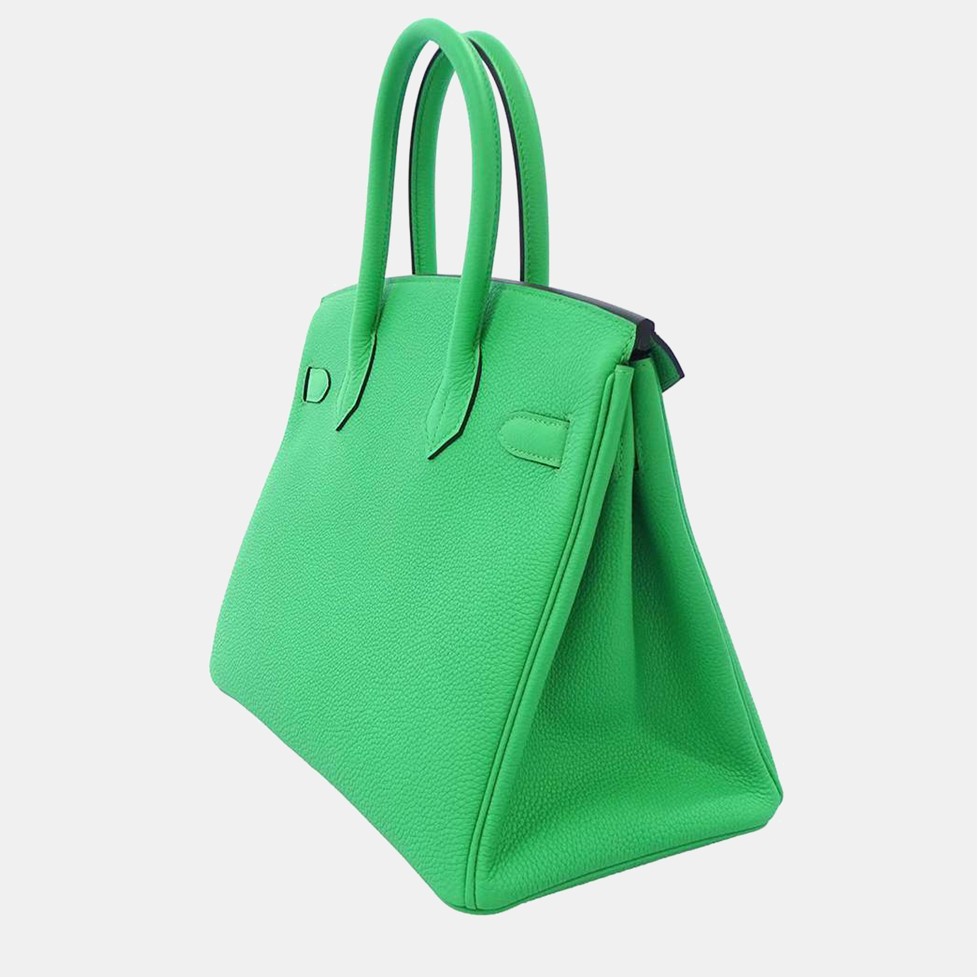 

Hermes Green Togo Leather Palladium Hardware Birkin 30 Bag