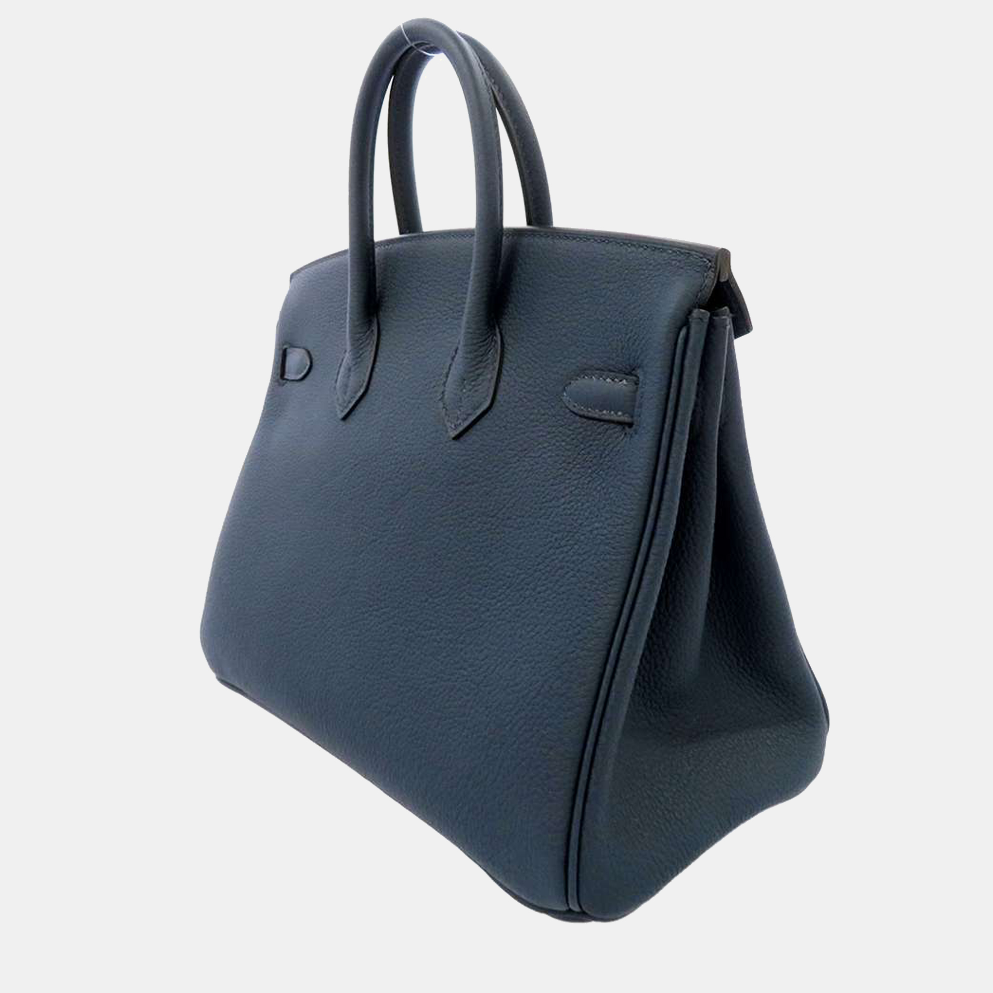 

Hermes Blue Togo Leather Gold Hardware Birkin 25 Bag
