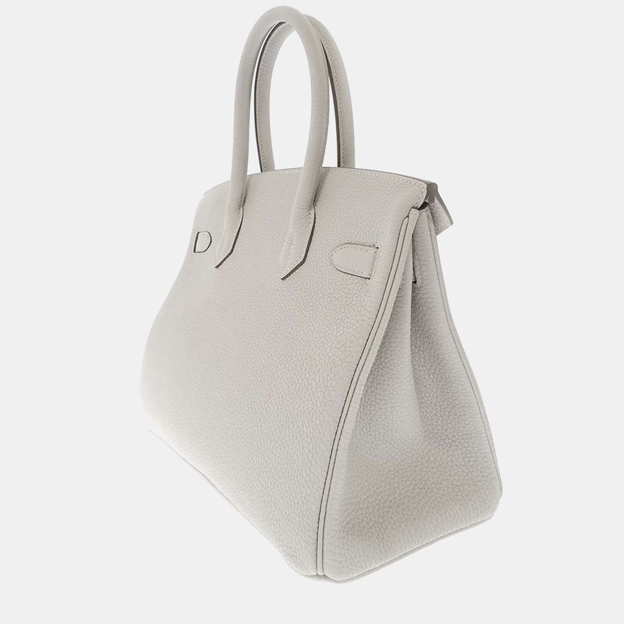 

Hermes Grey Togo Leather Palladium Hardware Birkin 30 Bag
