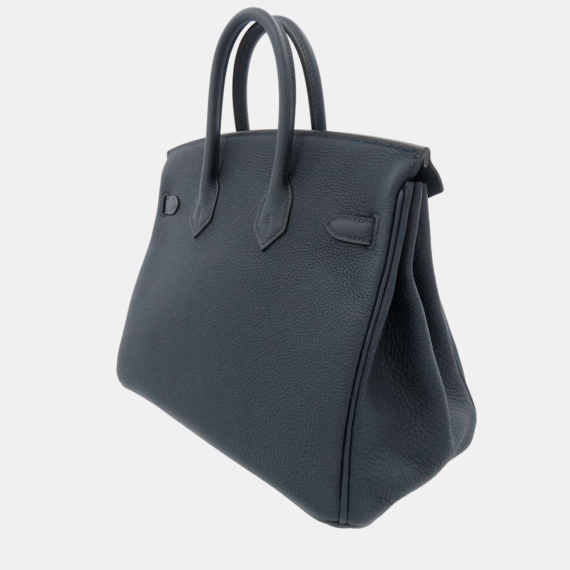

Hermes Blue Togo Leather Palladium Hardware Birkin 25 Bag