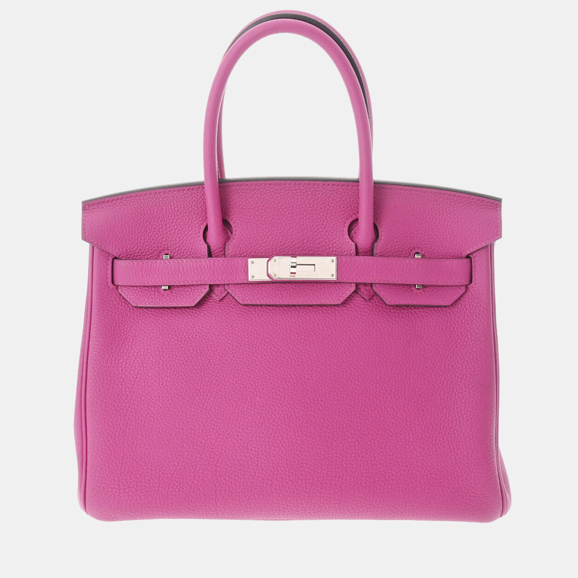 

Hermes Pink Togo Leather Palladium Hardware Birkin 30 Bag