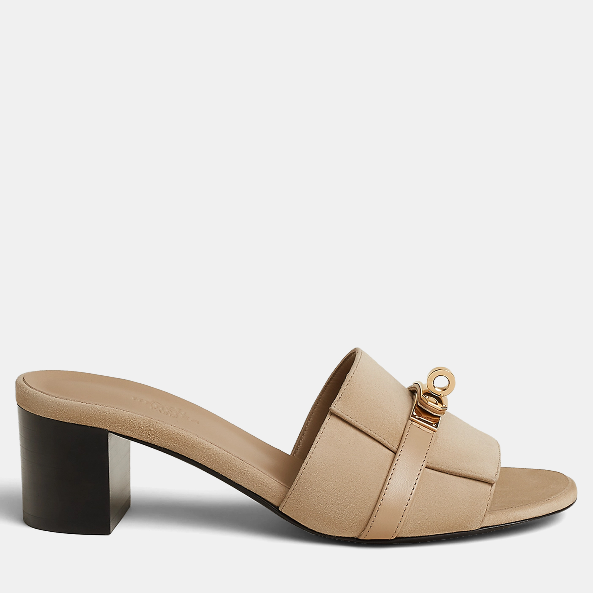 

Hermes Beige Linen Gigi 50 Sandals Size