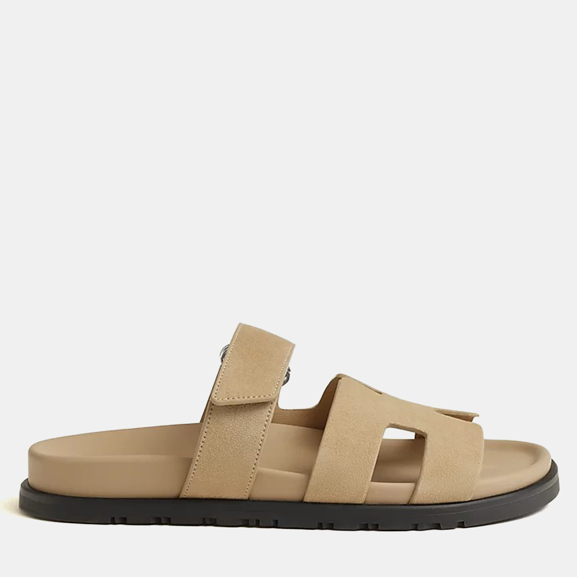 

Hermes Chypre Sandal Size  Beige Lin Calfskin