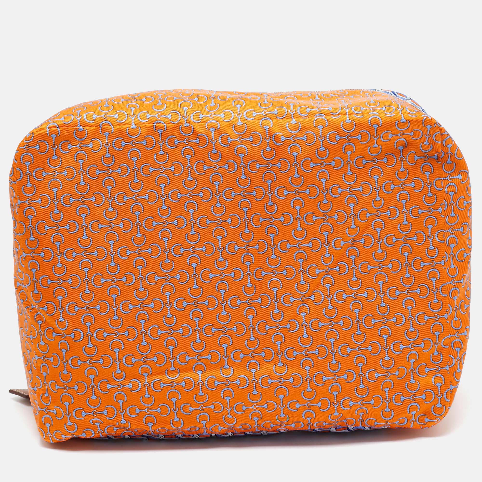 

Hermès Multicolor Printed Silk Travelsilk PM Travel Cube