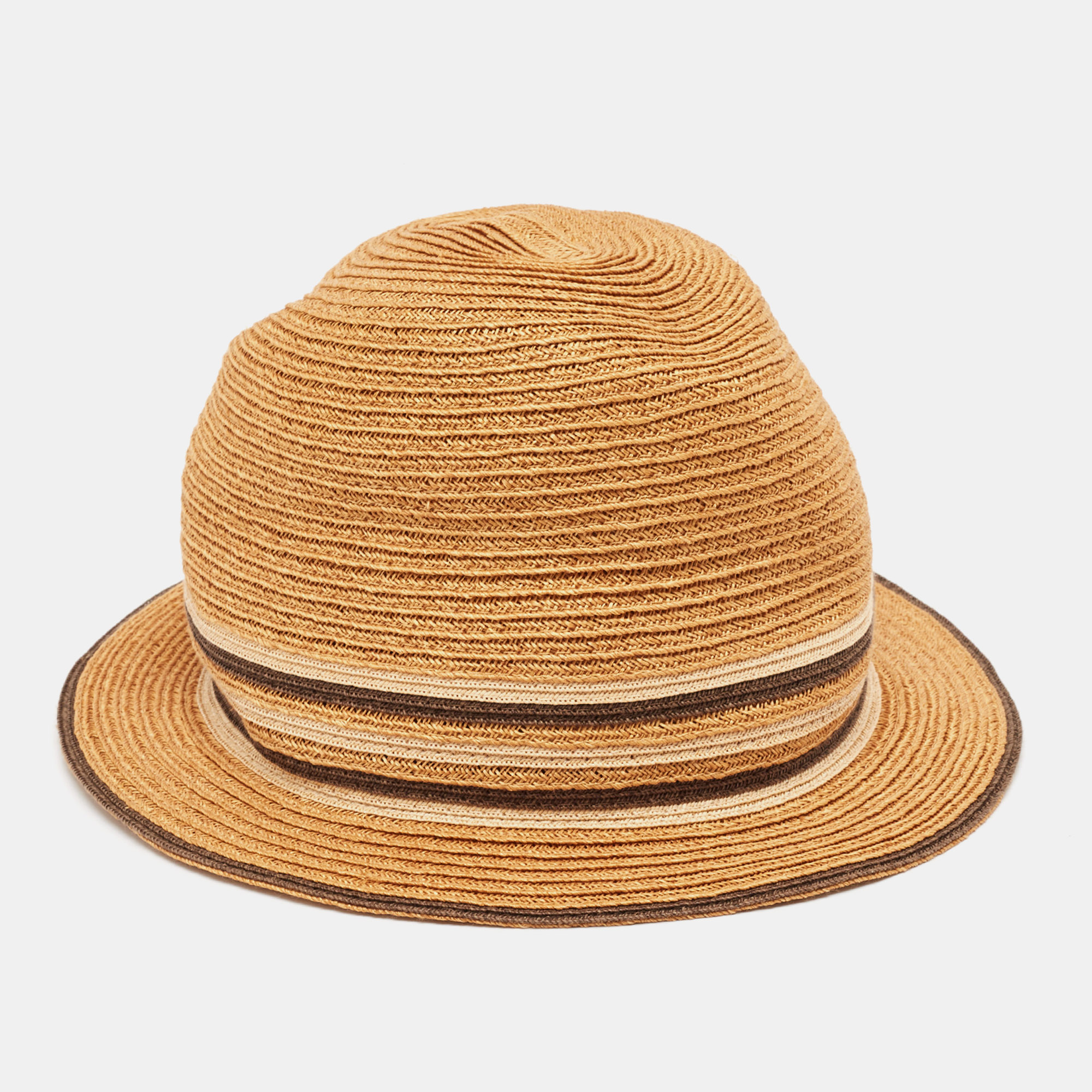 

Hermès Brown Hemp Claudio Hat