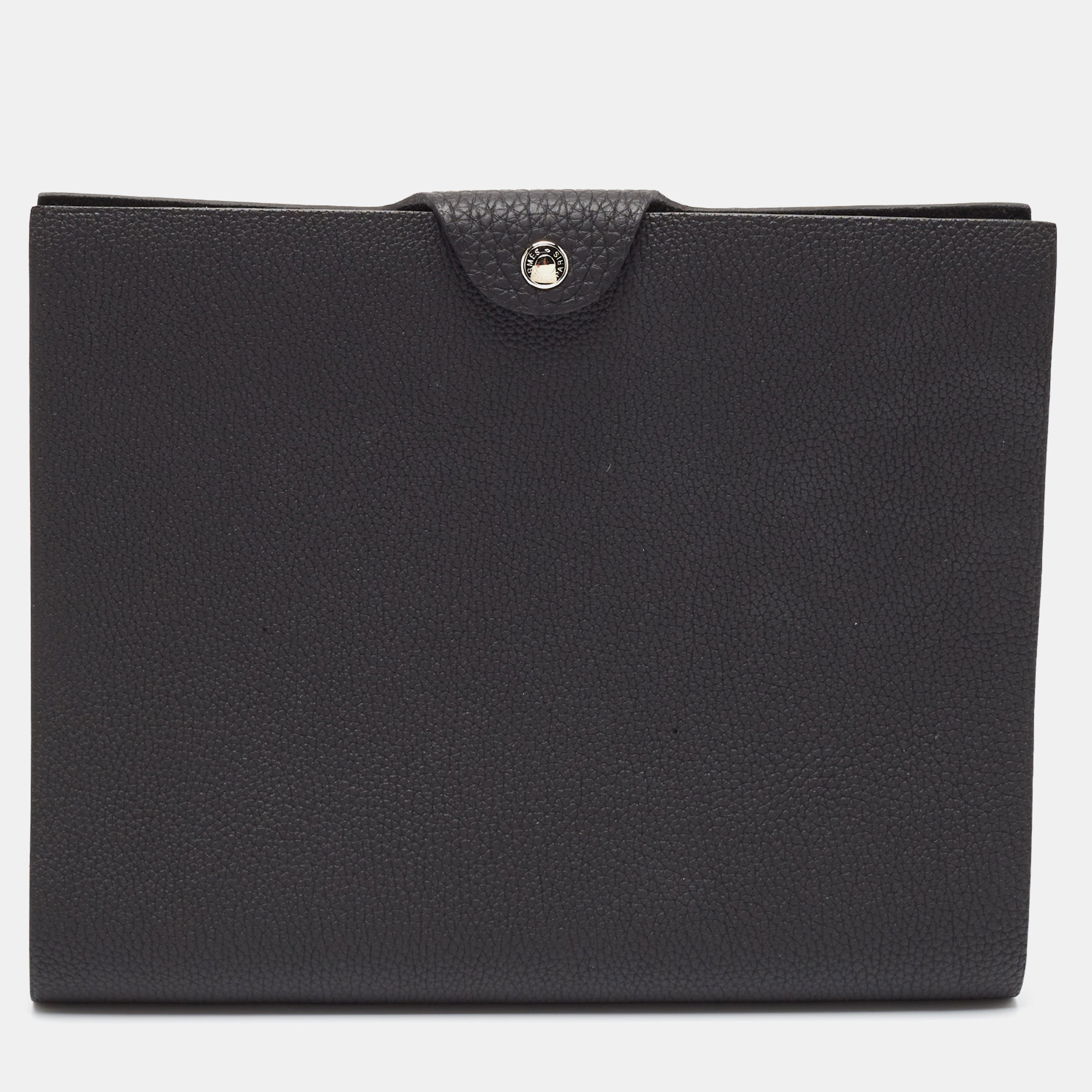 

Hermès Noir Togo Leather Ulysse MM Notebook Cover, Black