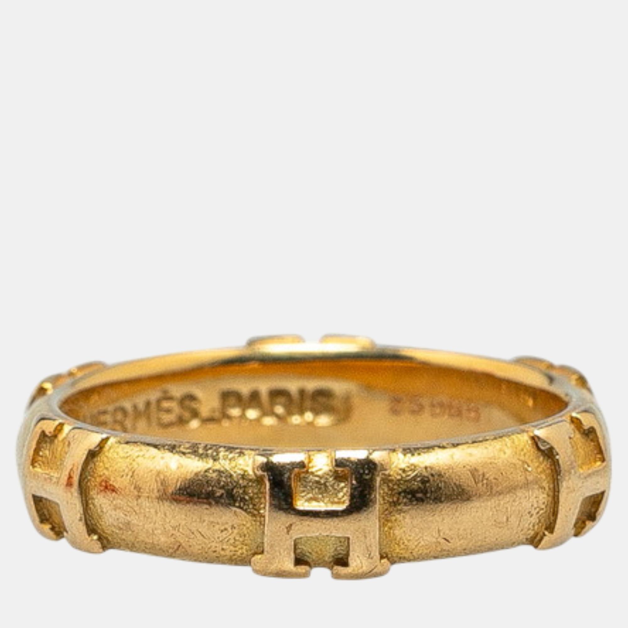 

Hermes Fidelite Hallmark Gold Ring