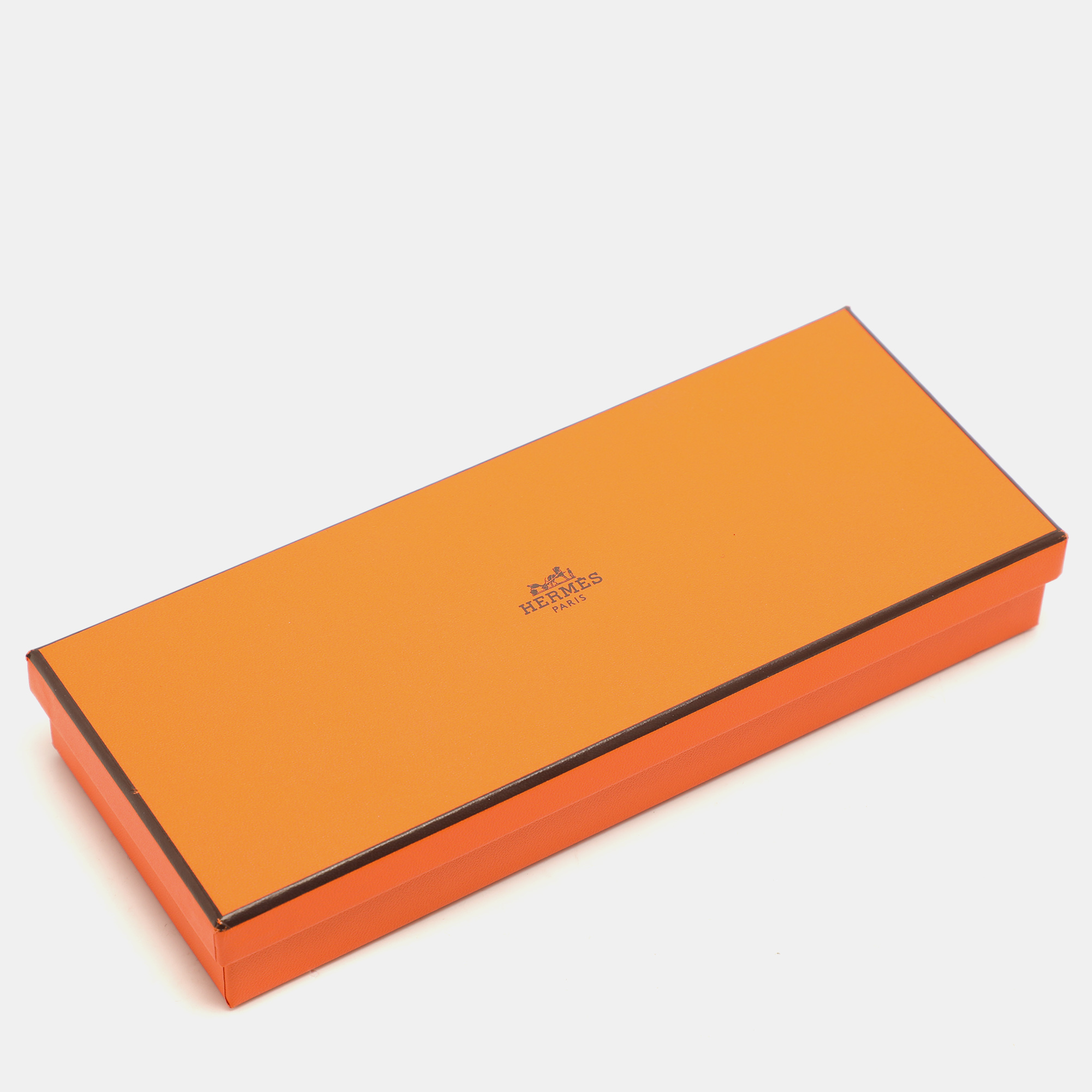 Hermes Multicolor Clic-Clac Modern Cannage Silk Twilly 