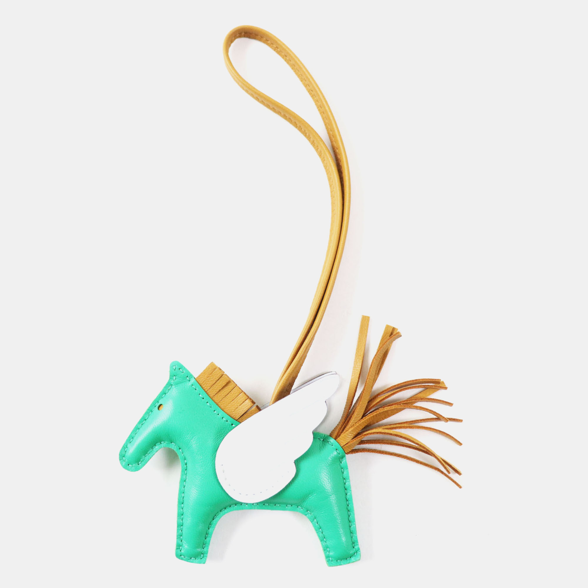 

Hermes Multicolor Leather Rodeo Pegasus Pm Bag Charm