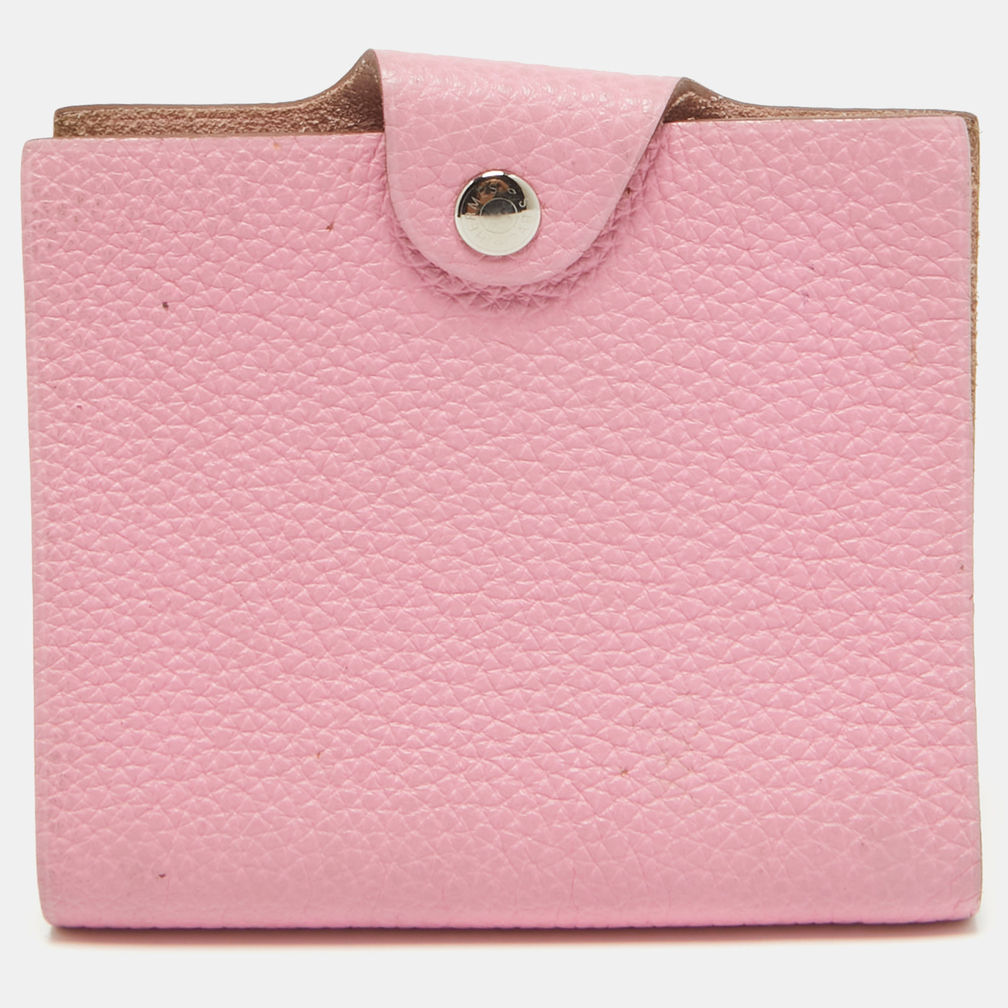 

Hermes Pink Togo Leather Ulysse Mini Notebook