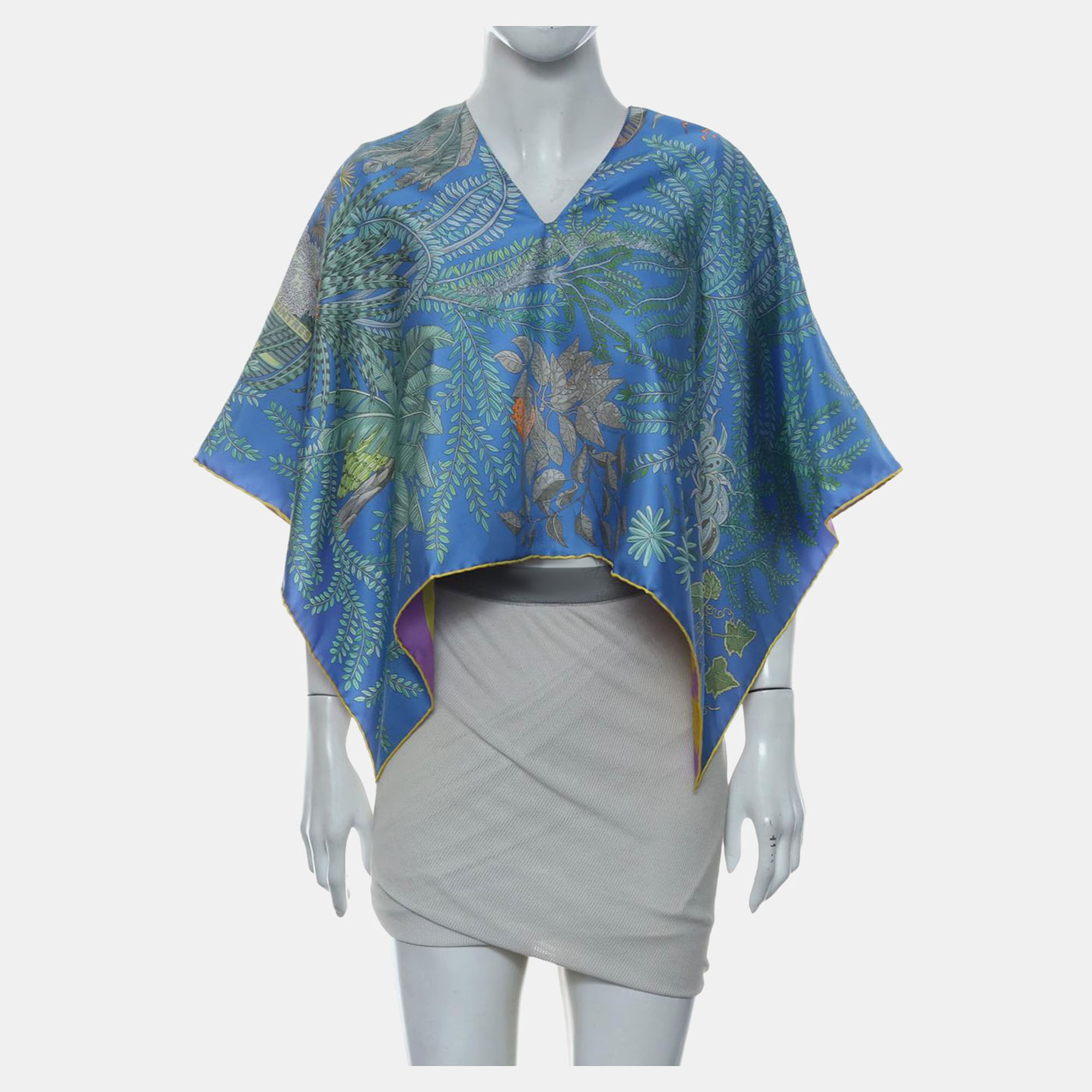 Hermes Le Jardin Des Peintres Dossard Scarf 