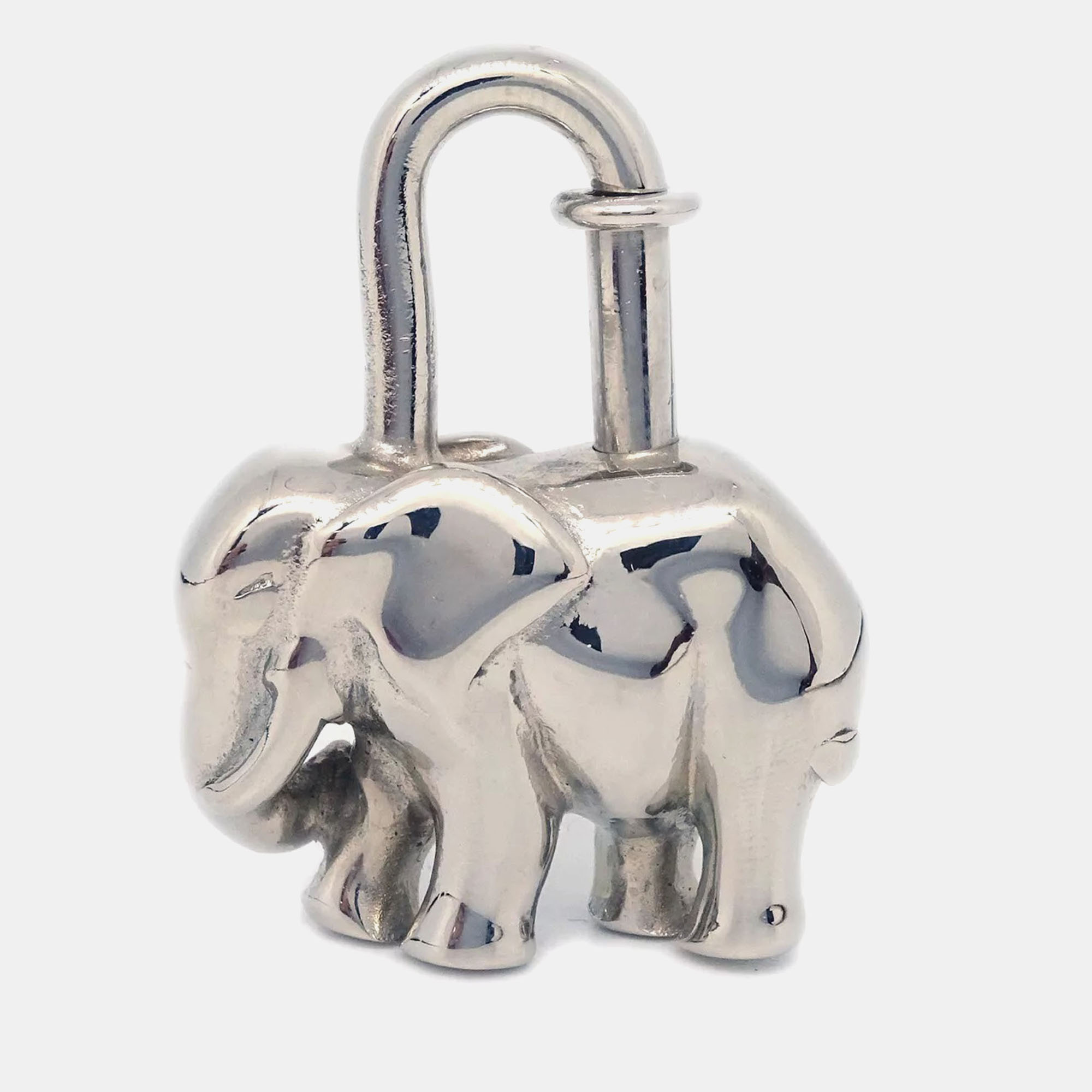 

Hermes Silver Small Elephant Cadena