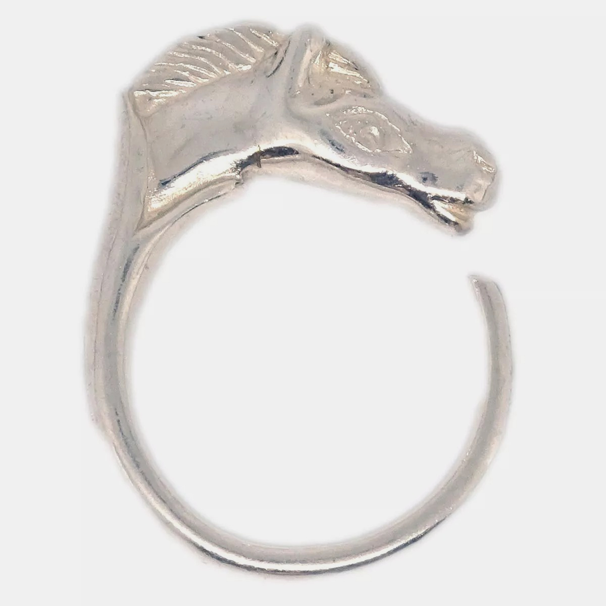 

Hermes Horse Silver Ring