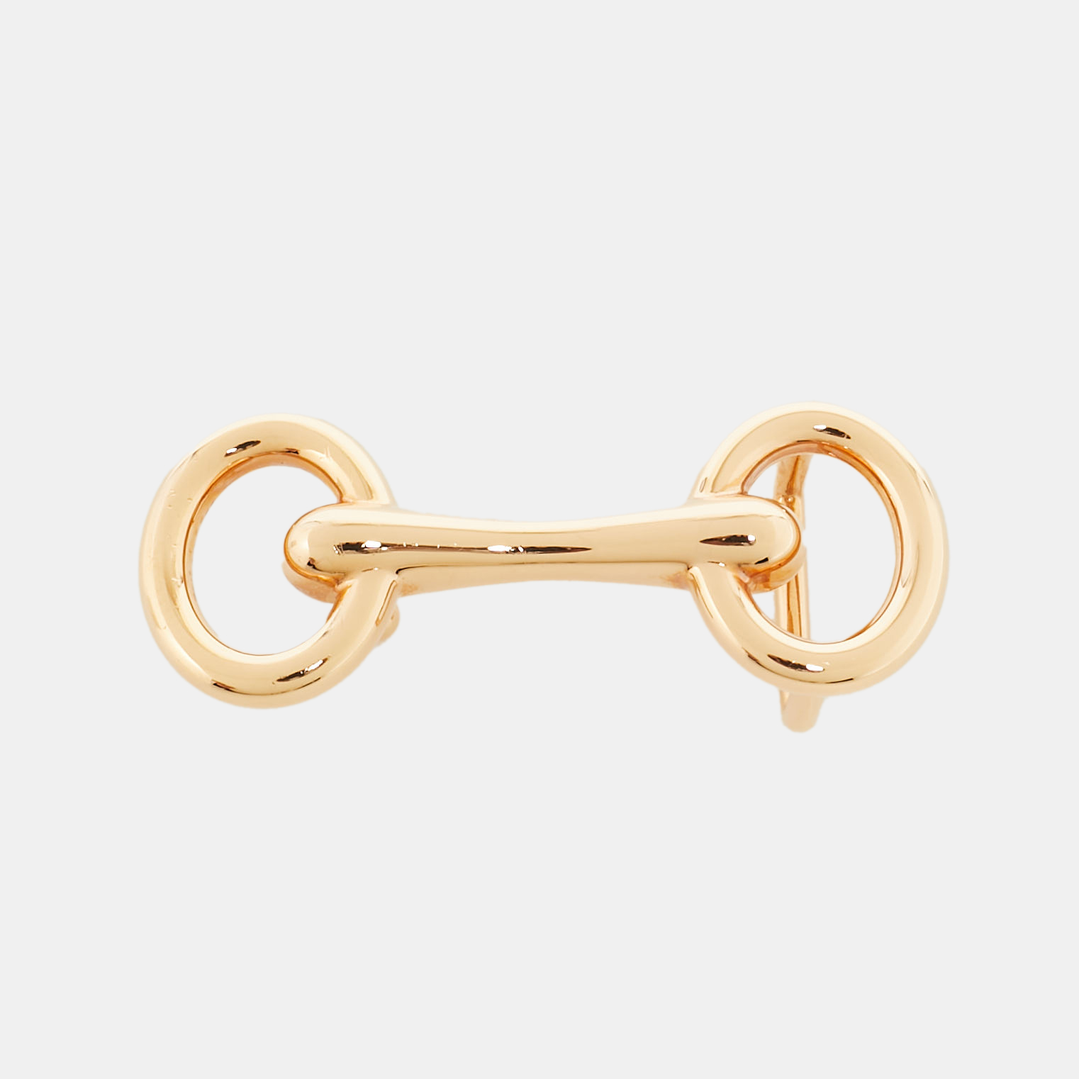 

Hermès Rose Gold Finish Metal Heritage Buckle, Pink