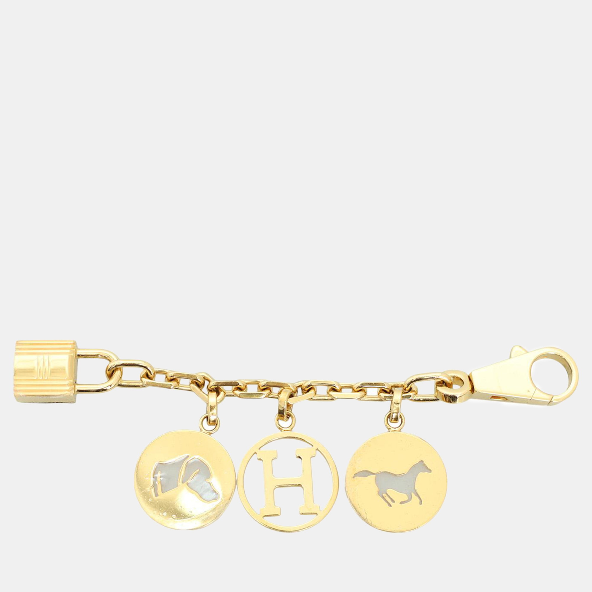 

Hermes Gold Tone Breloque Bag Charm