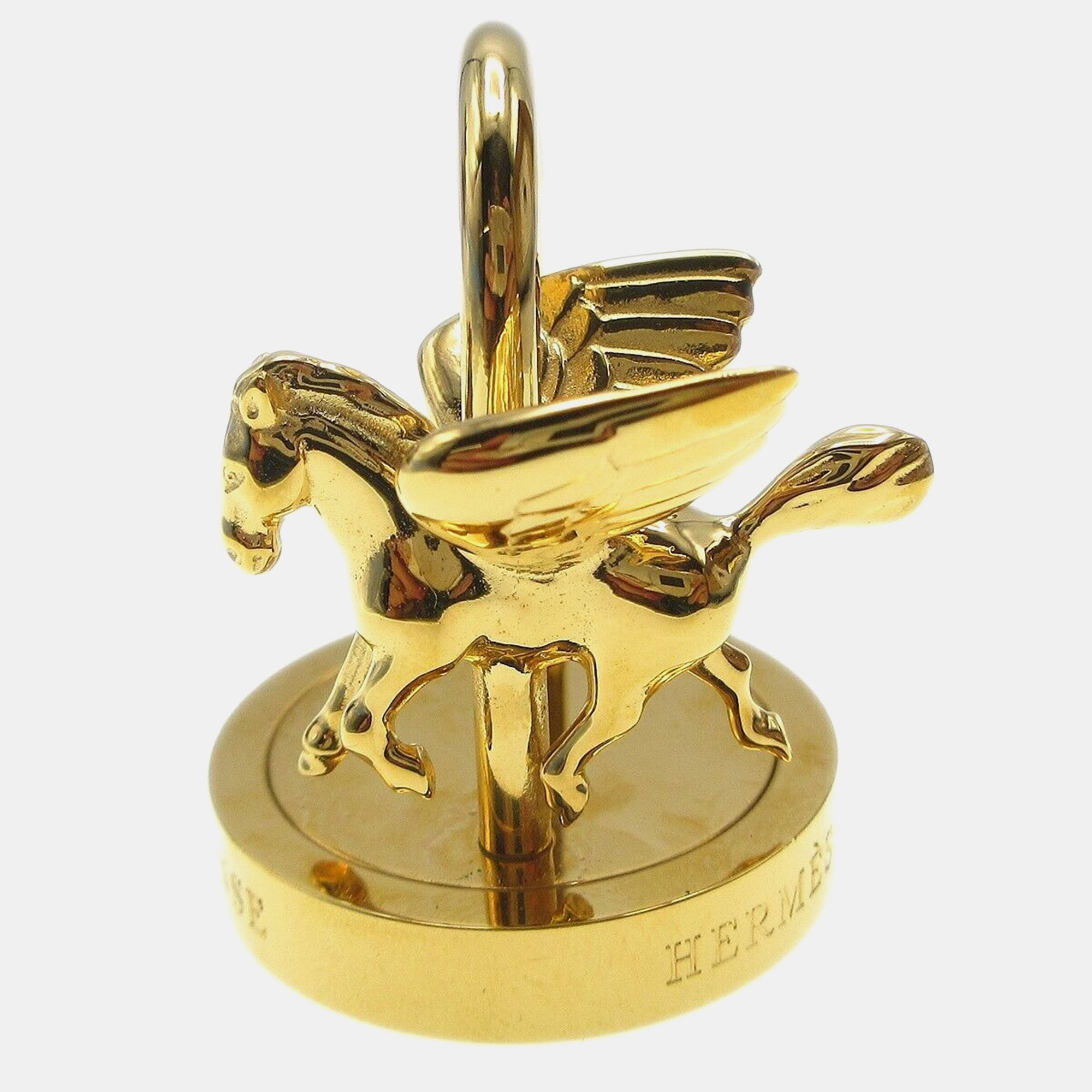

Hermes 2007 Entrez dans la danse! Pegasus Cadena Gold Small