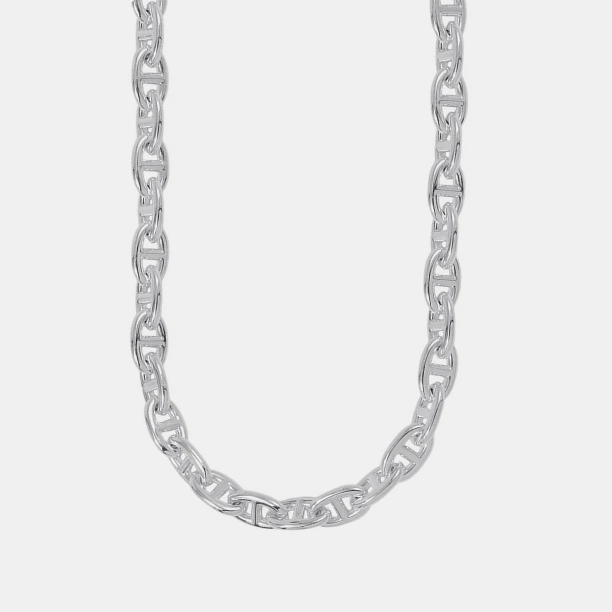 

Hermes Chaine D'Ancre  Silver 925 Necklace