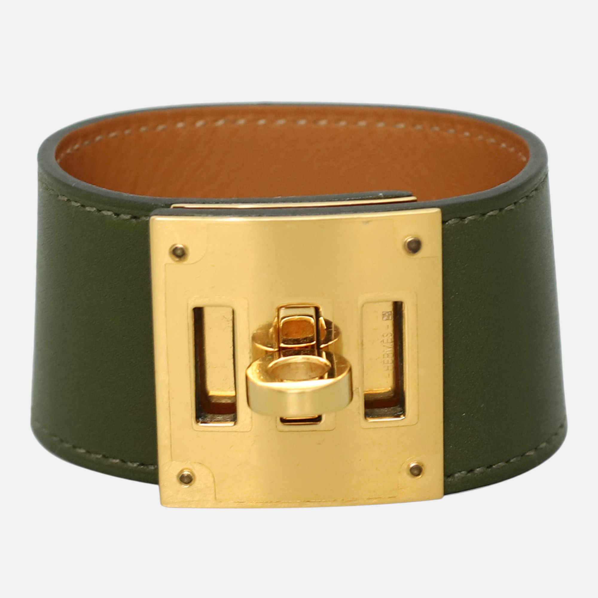 

Hermes Kelly Dog Bracelet, Green