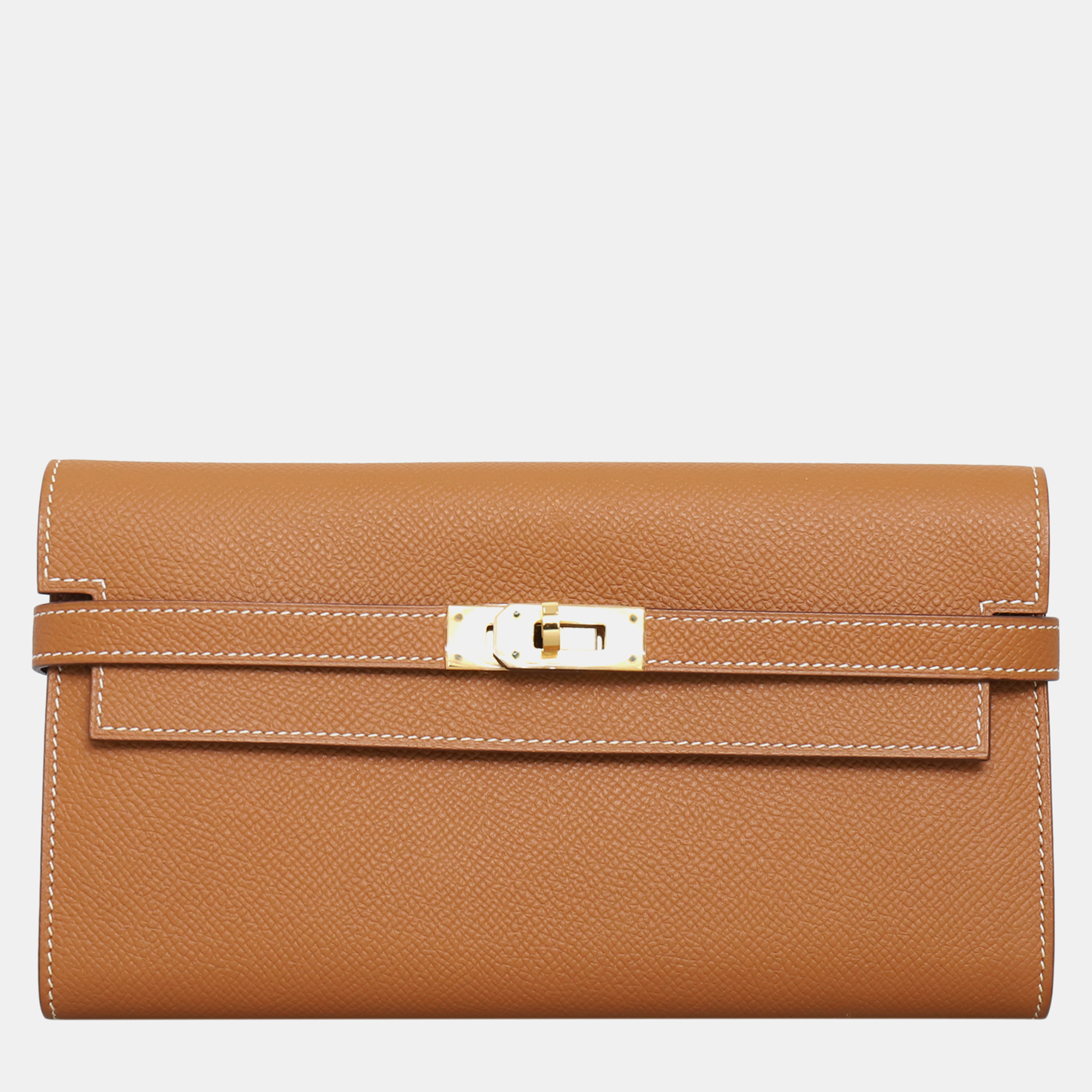 

Hermes Epsom Kelly Longue Wallet, Brown