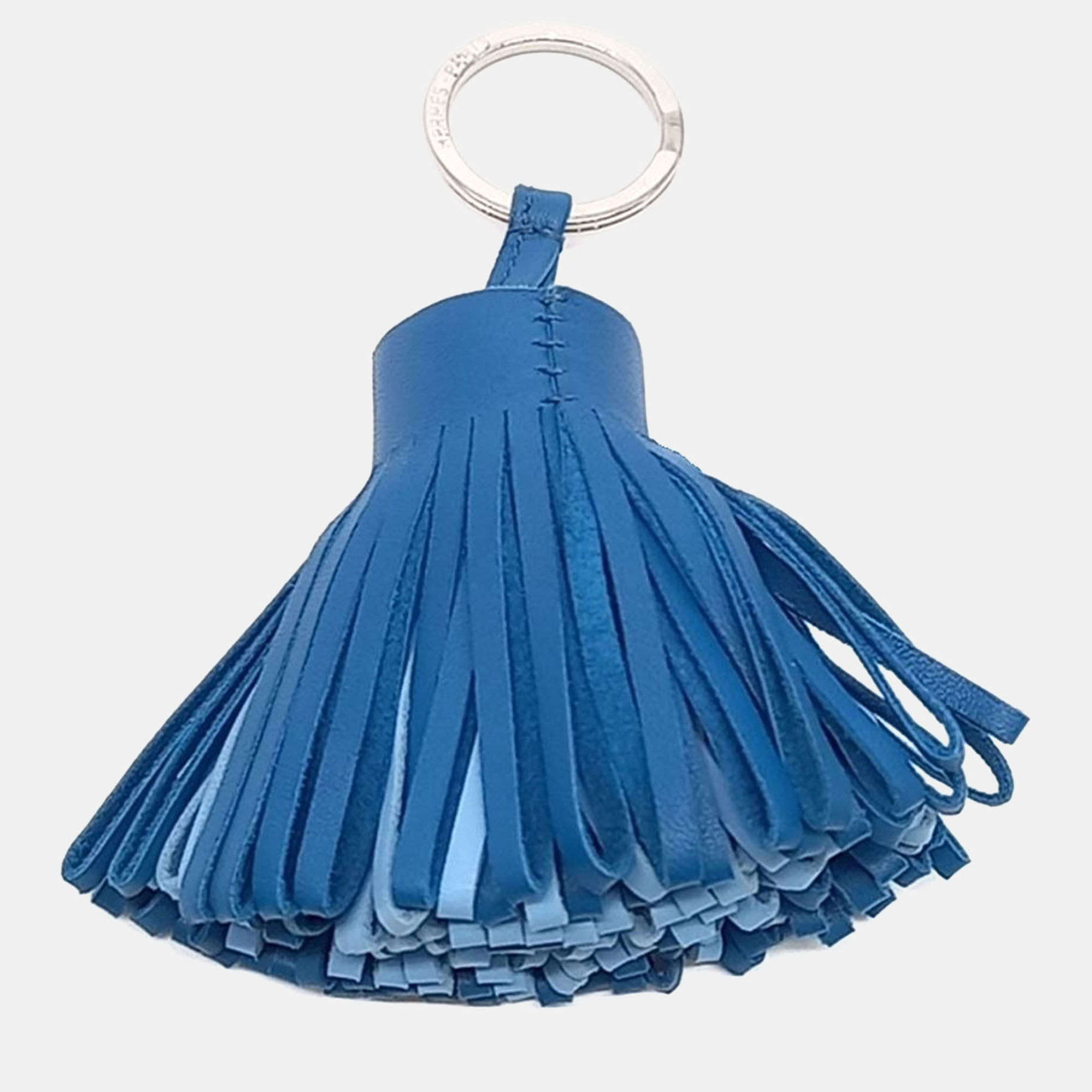 

Hermes Carmen tassel keyring, Blue