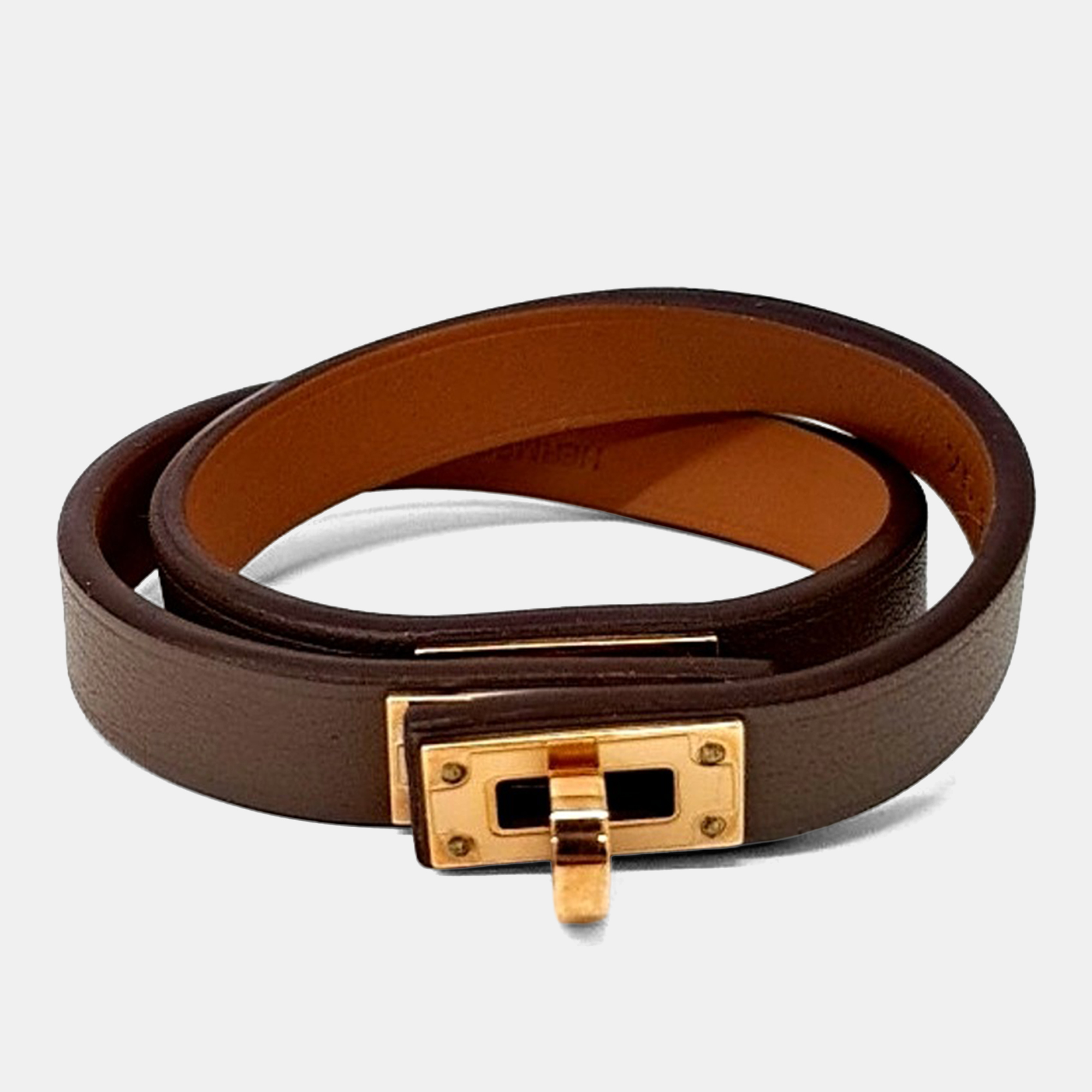 

Hermes Kelly Bracelet, Brown