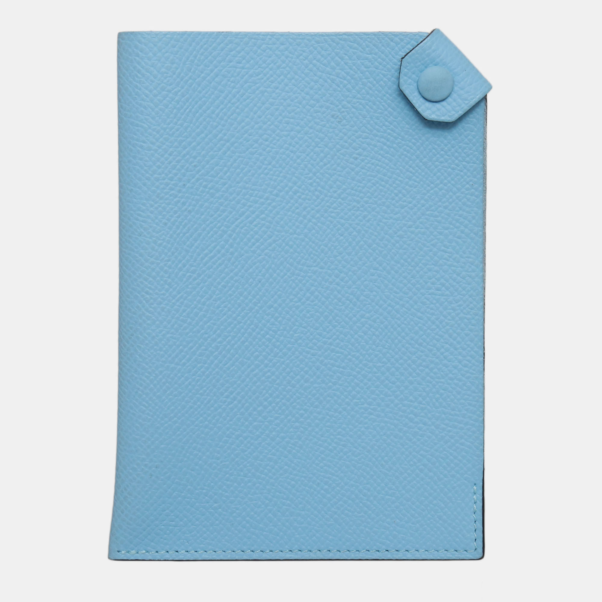 

Hermes Tarmac Dot Passport Holder, Blue