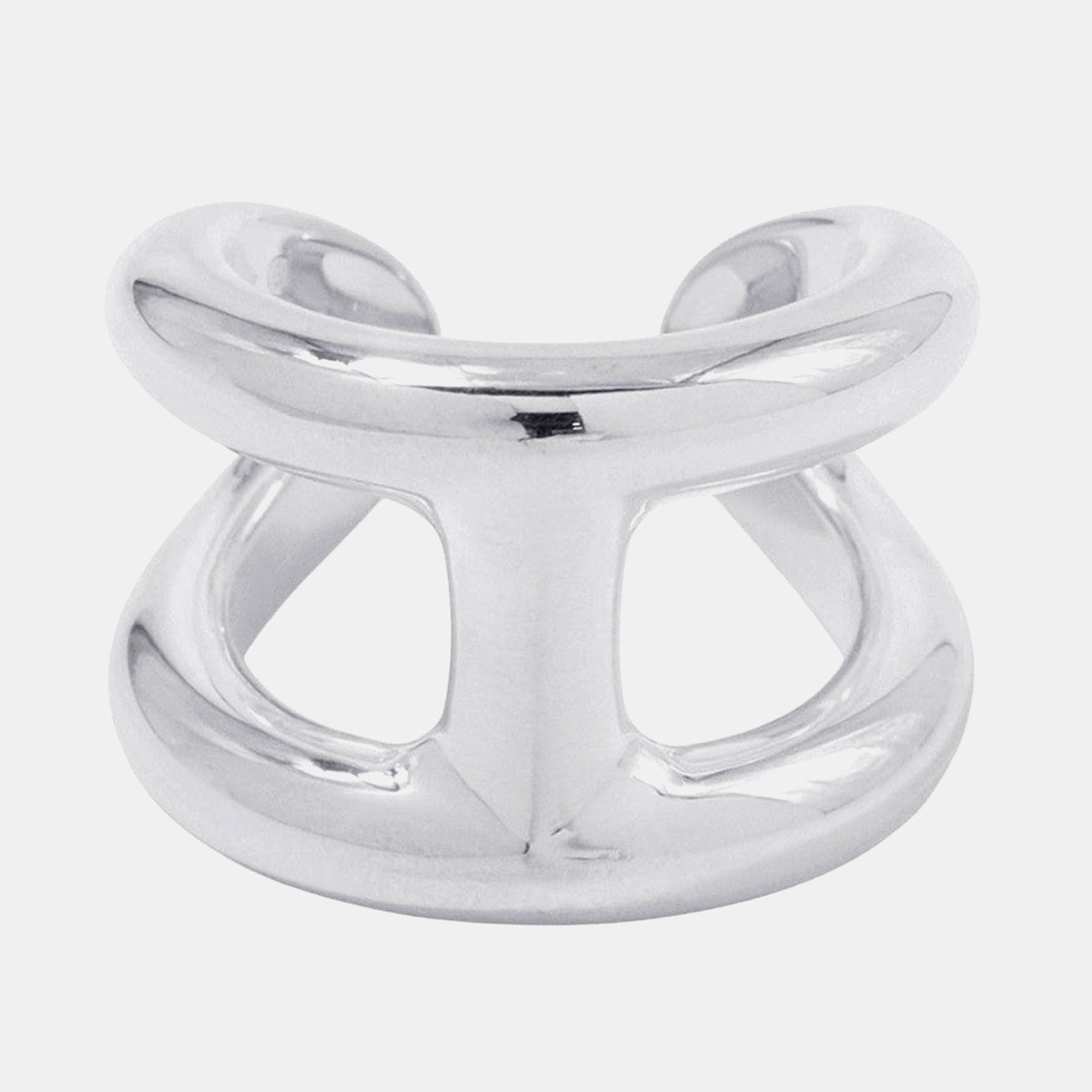 

Hermes Osmoz Ring Size GM EU 53 Silver 925