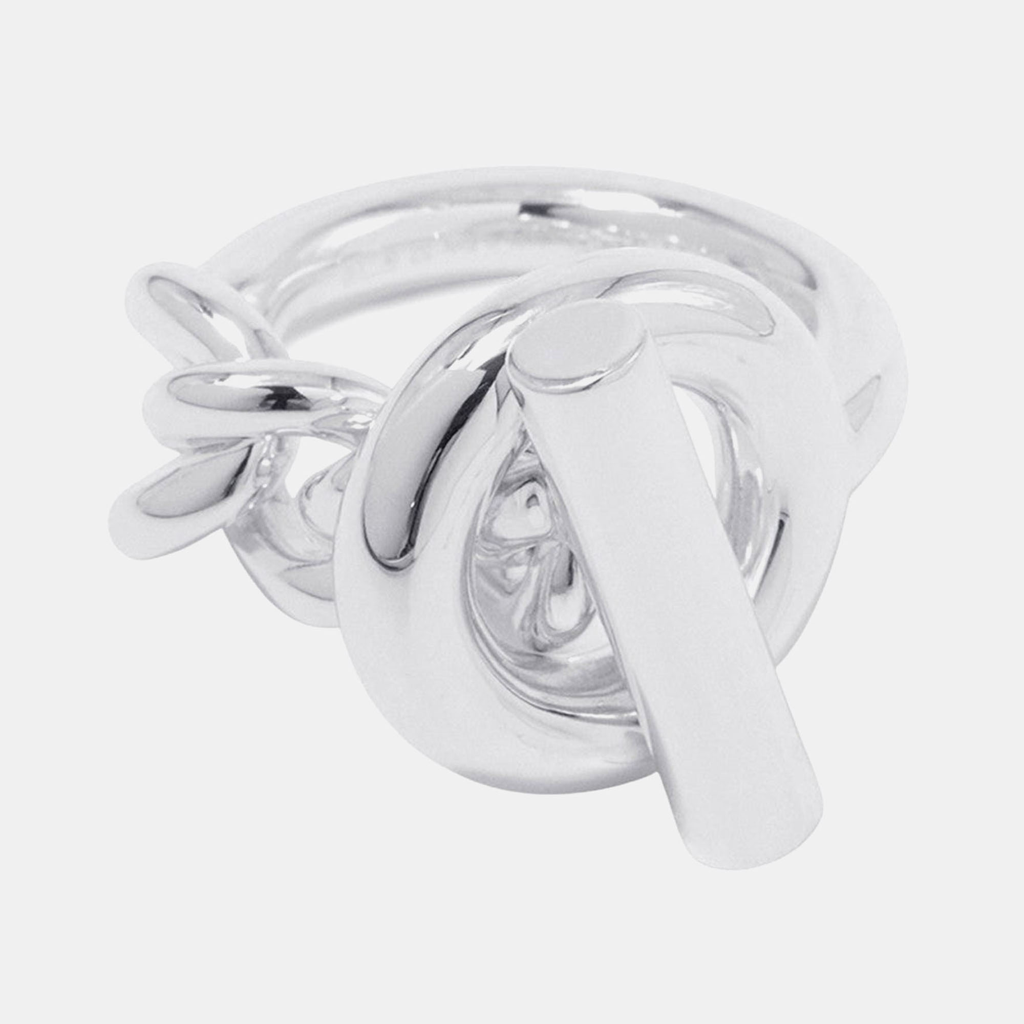 

Hermes Croisette Silver 925 Ring Size GM EU 52