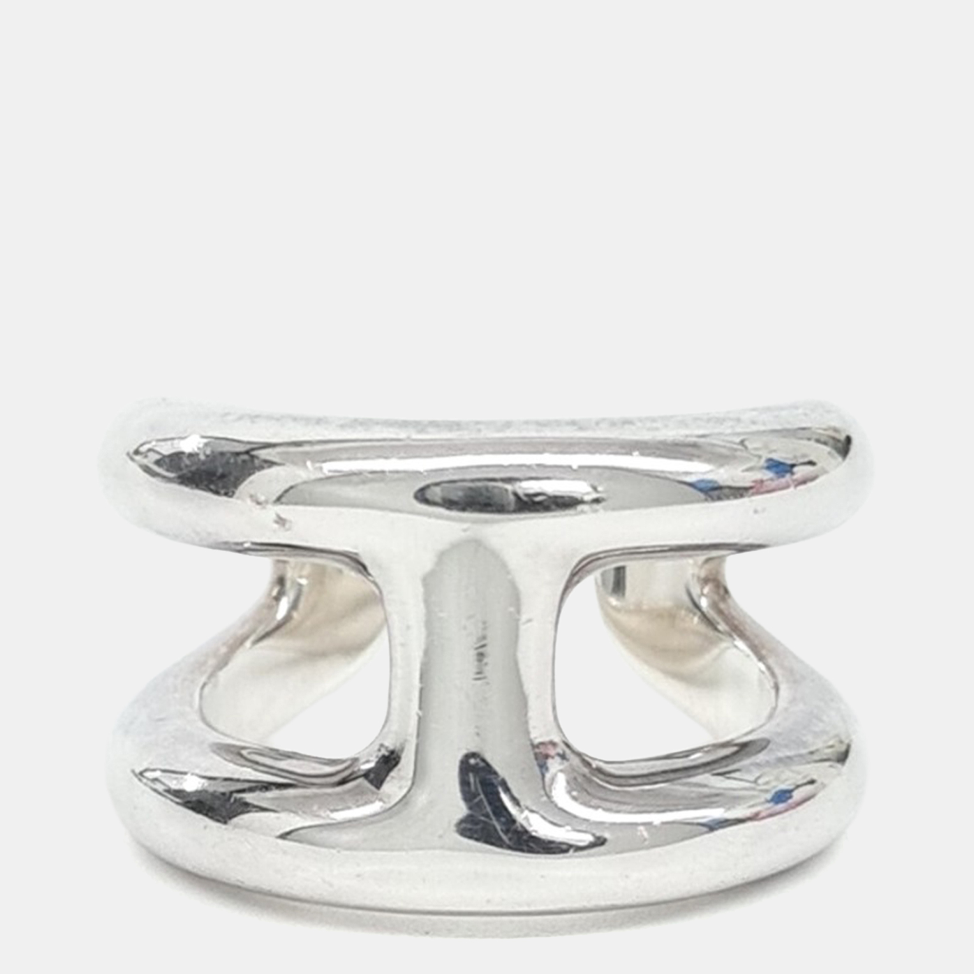 

Hermes Silver 925 Osmos Ring EU 51
