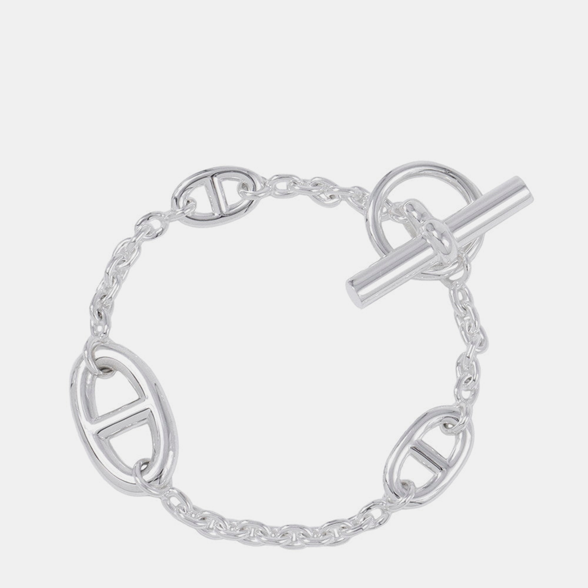

Hermes Farandole Bracelet Size Lg Silver Sv925