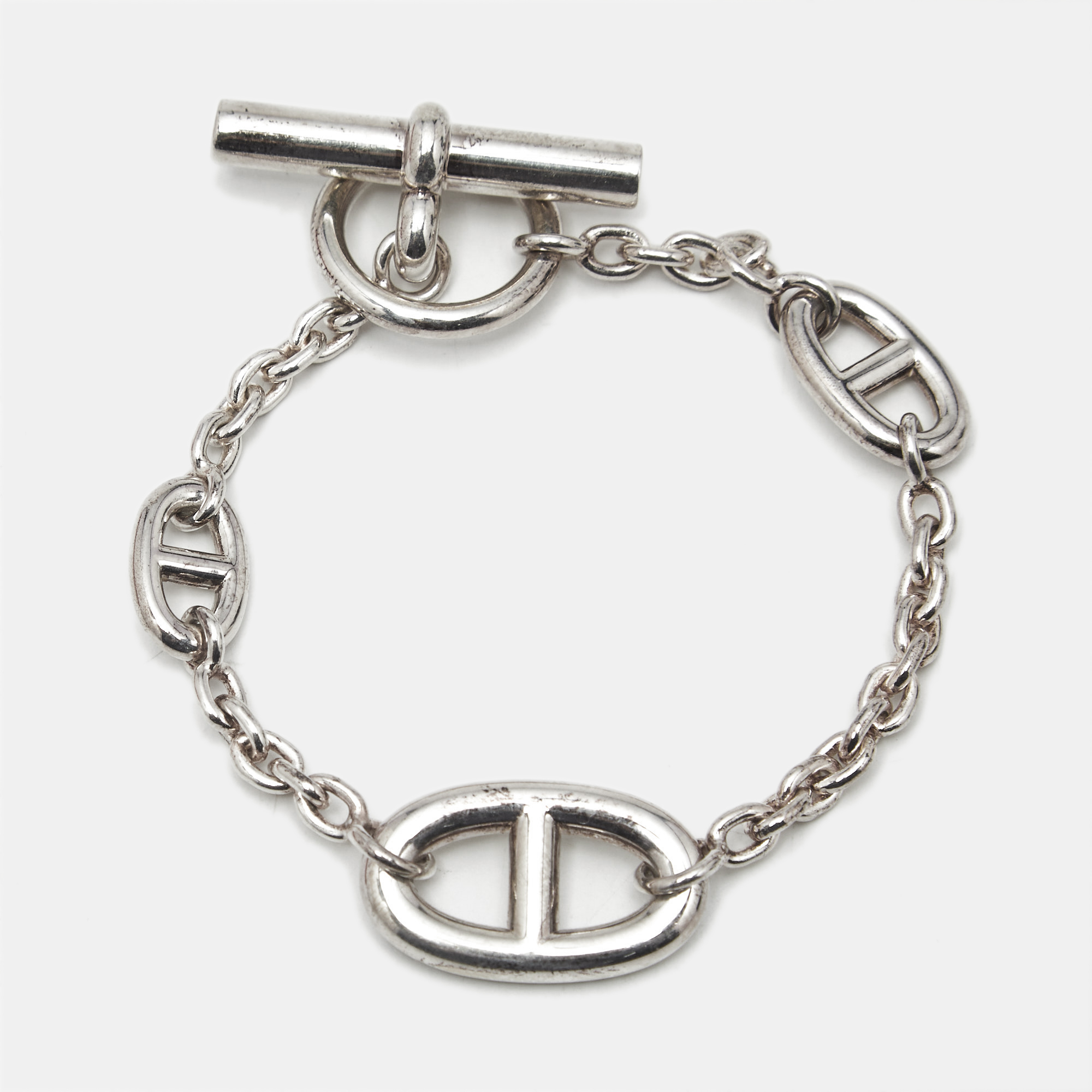 

Hermès Farandole Sterling Silver Bracelet