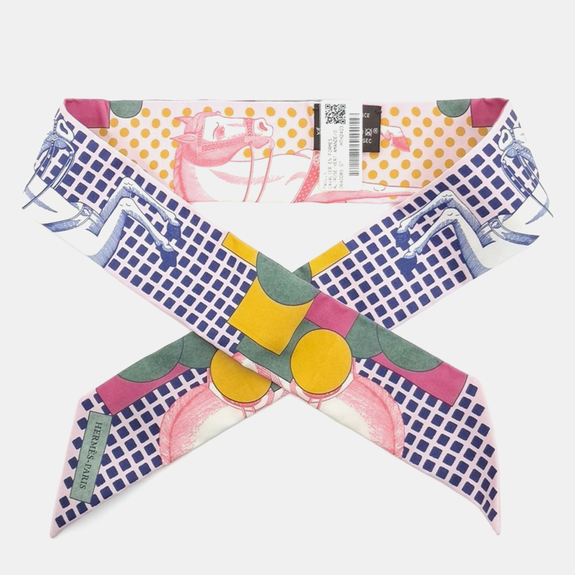 

Hermes Silk Twilly, Multicolor