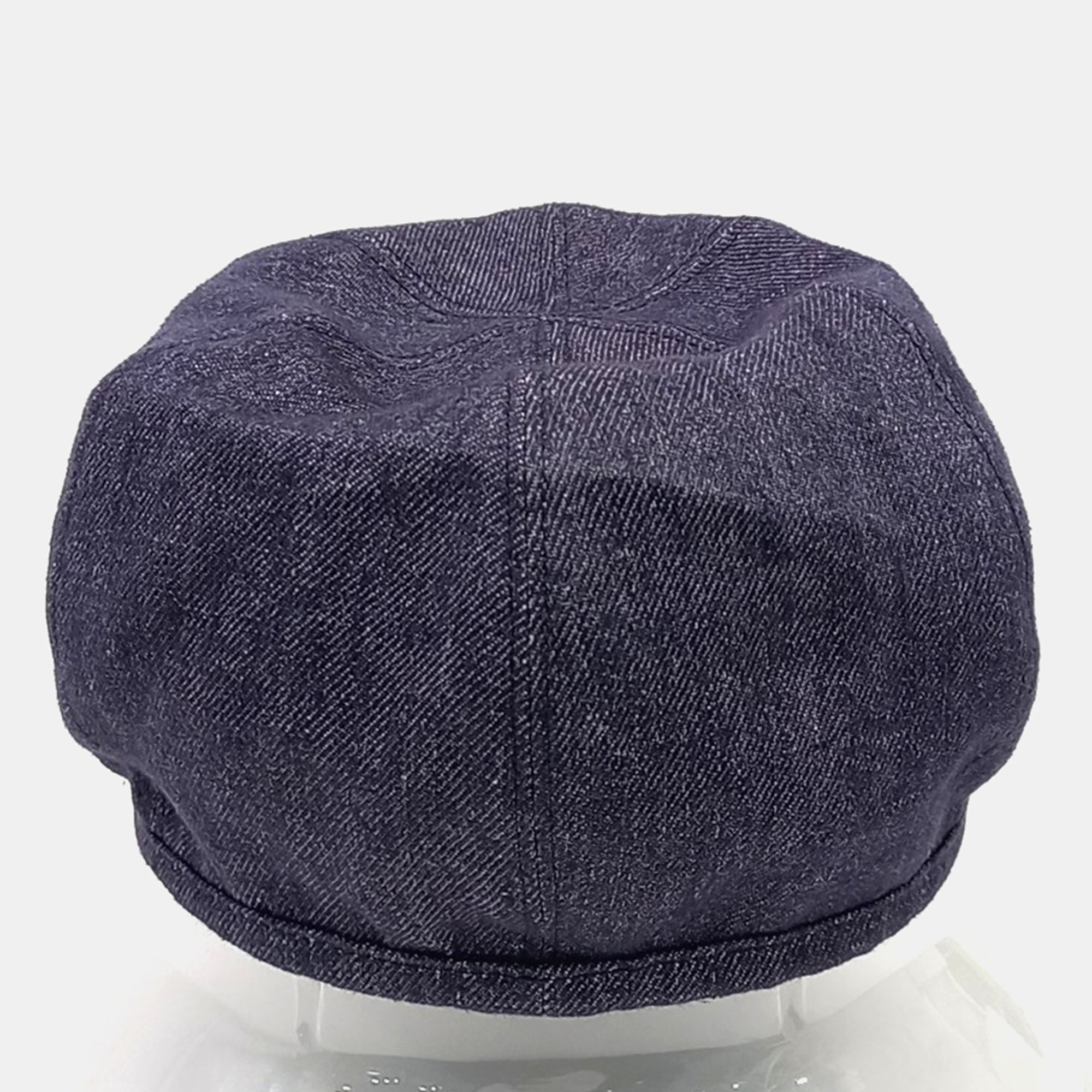Pre-owned Hermes Blue Linen Beret