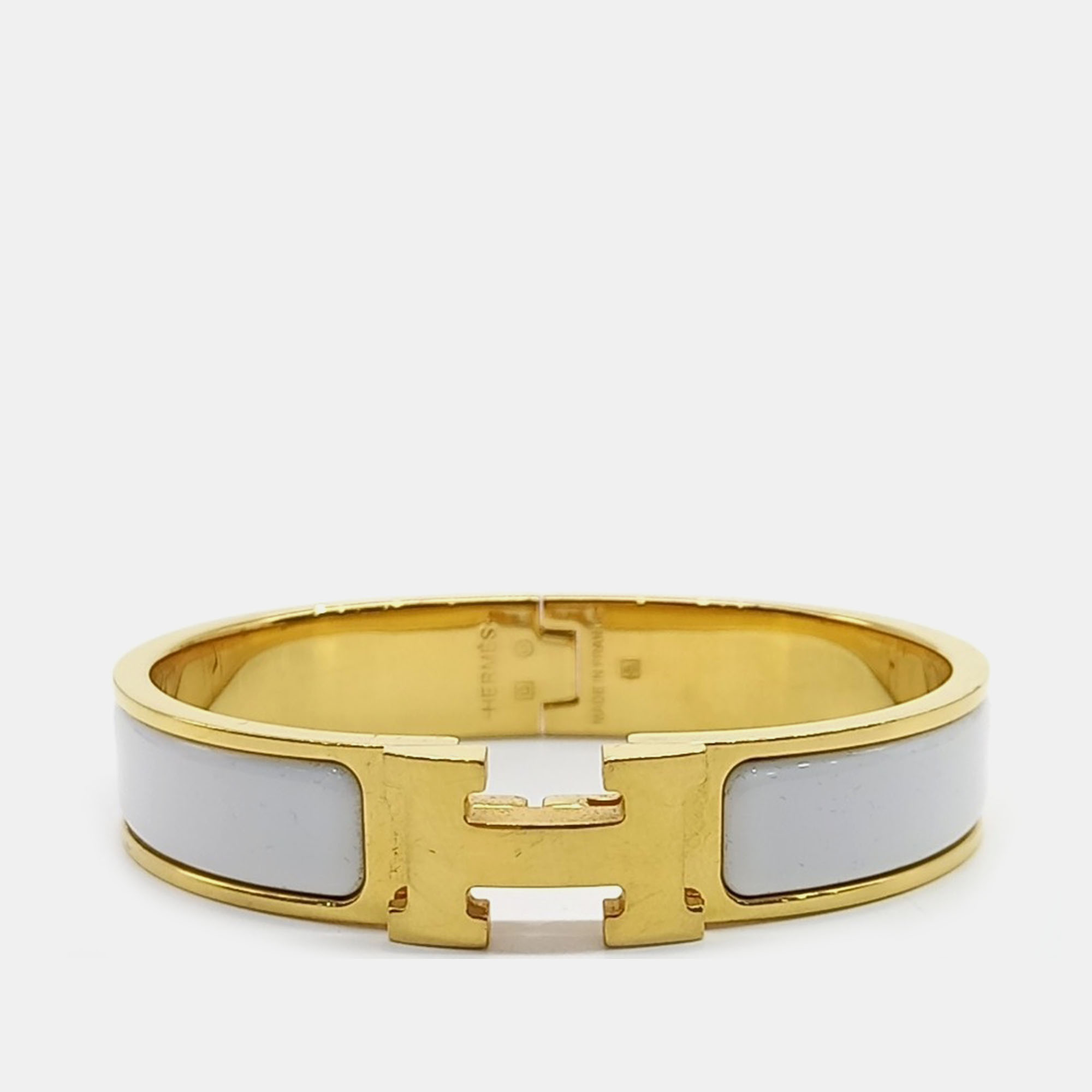 

Hermes Gold Tone Clickash