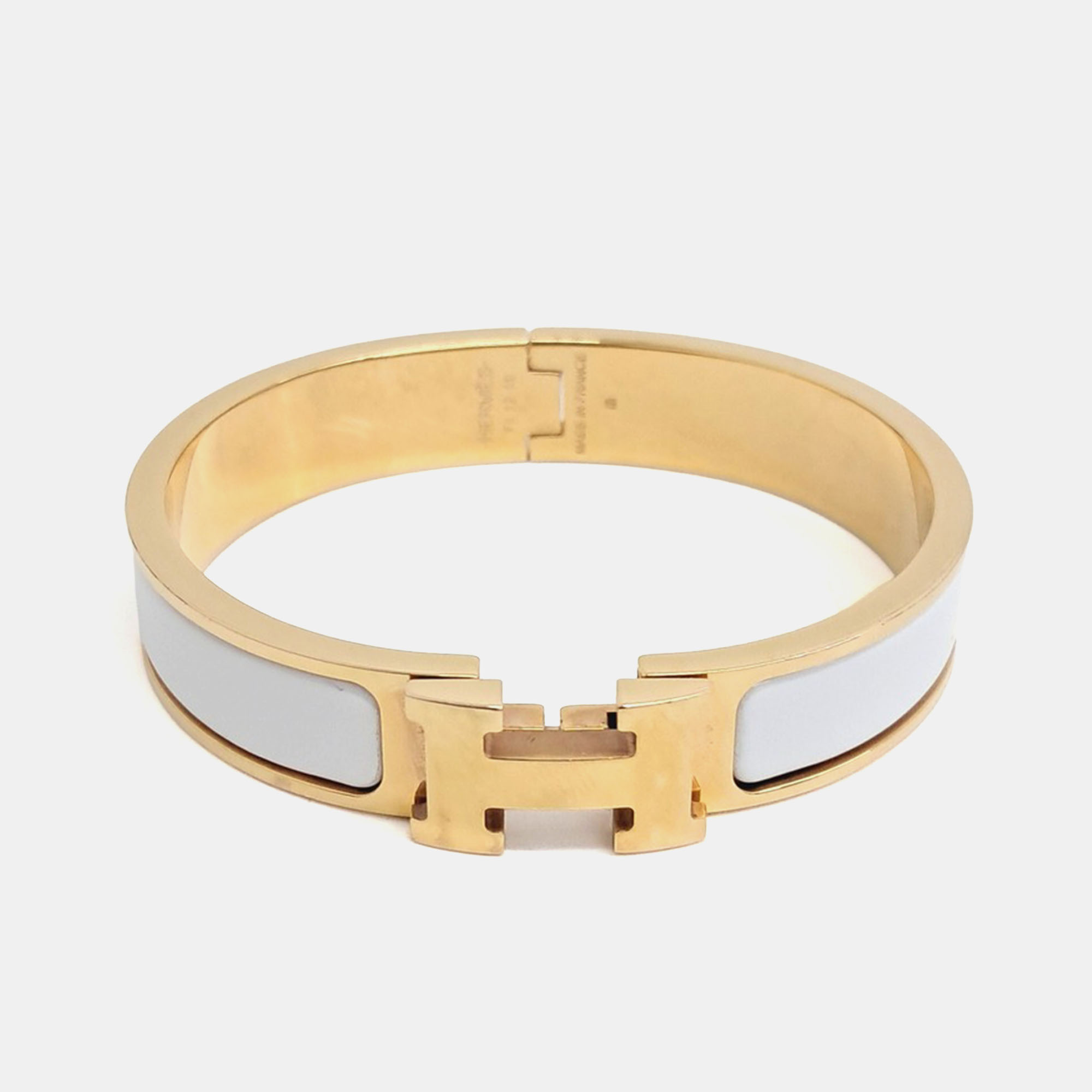 

Hermes Gold Tone Clickash