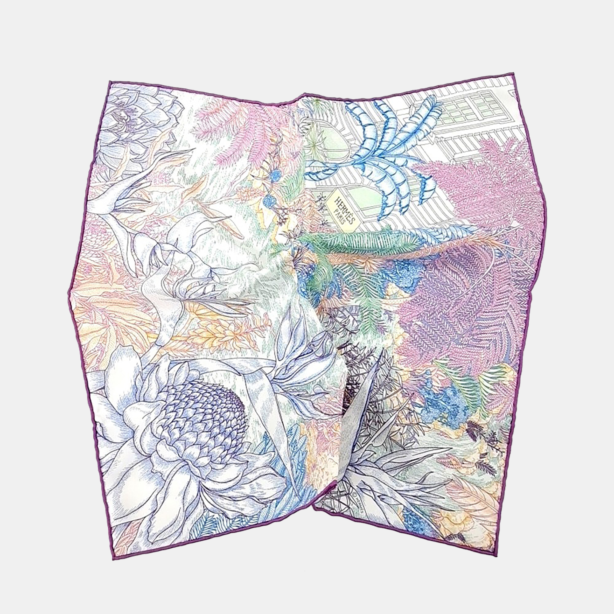 

Hermes Silk Petite Scarf, Multicolor