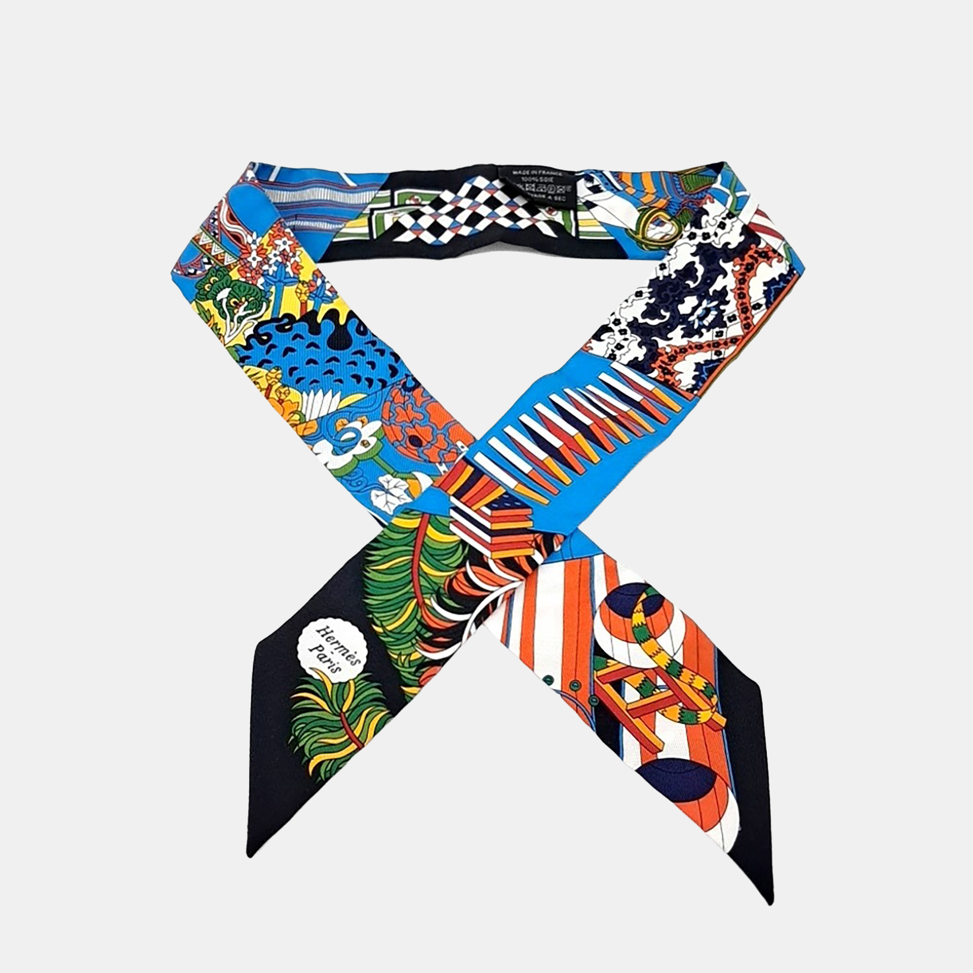 

Hermes Silk Multicolor Twilly