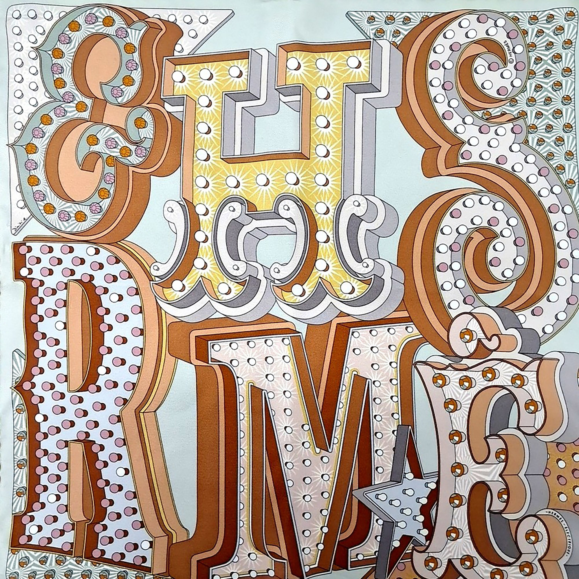 

Hermes petite scarf, Multicolor