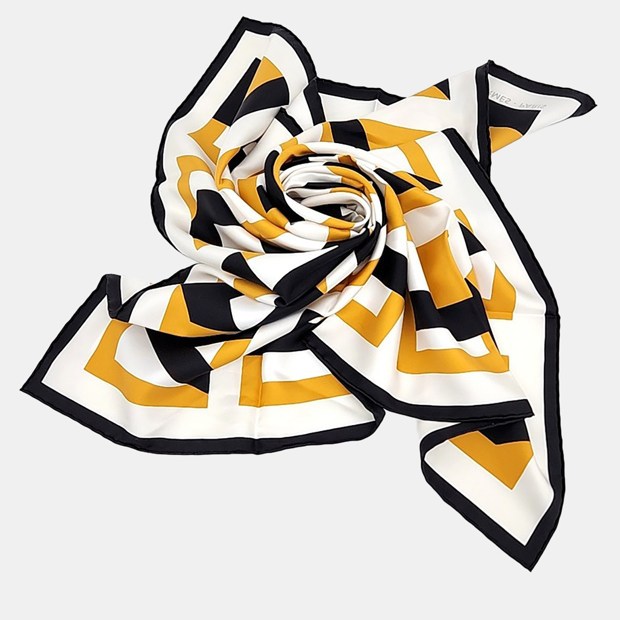 

Hermes Multicolor Silk Scarf