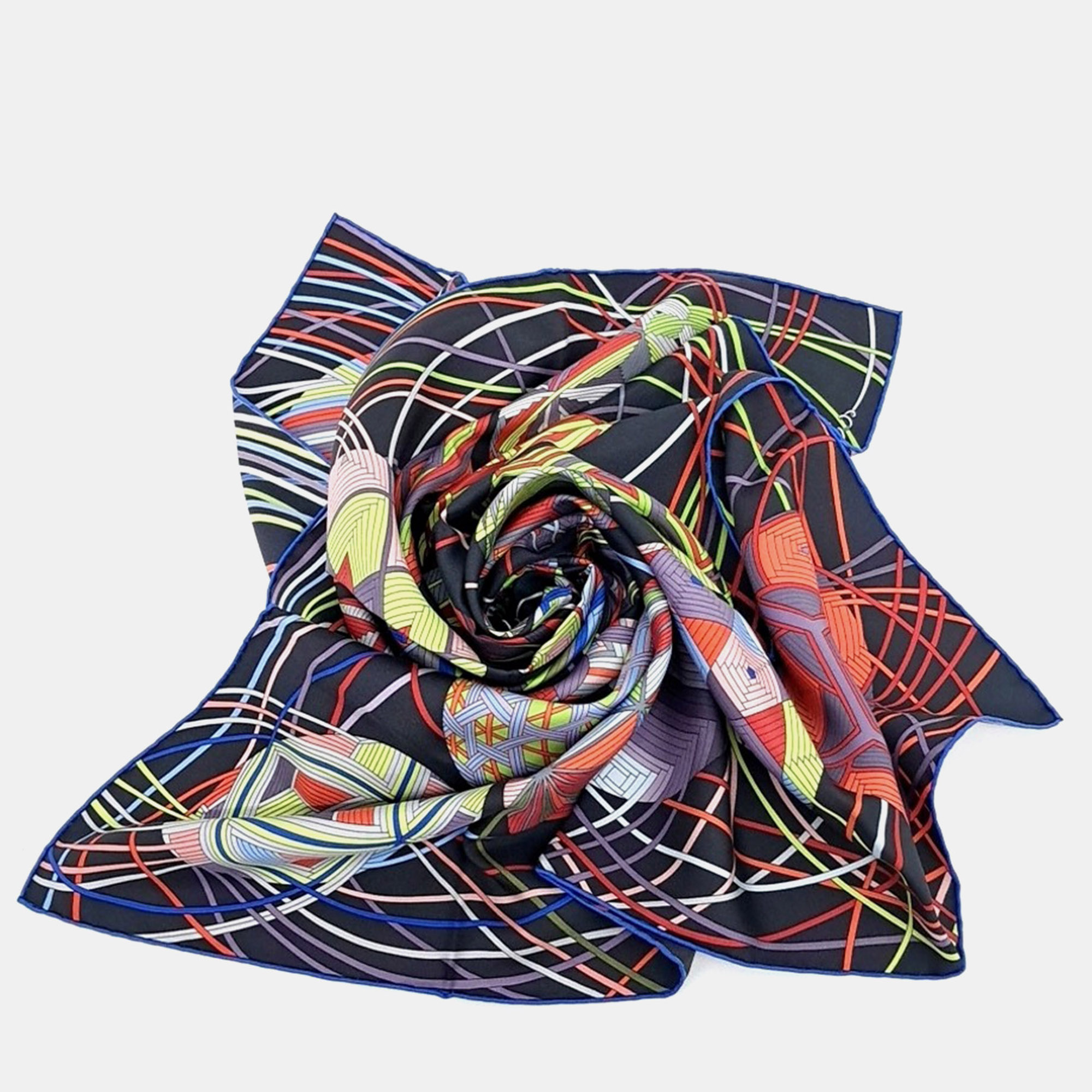 

Hermes silk multicolor scarf