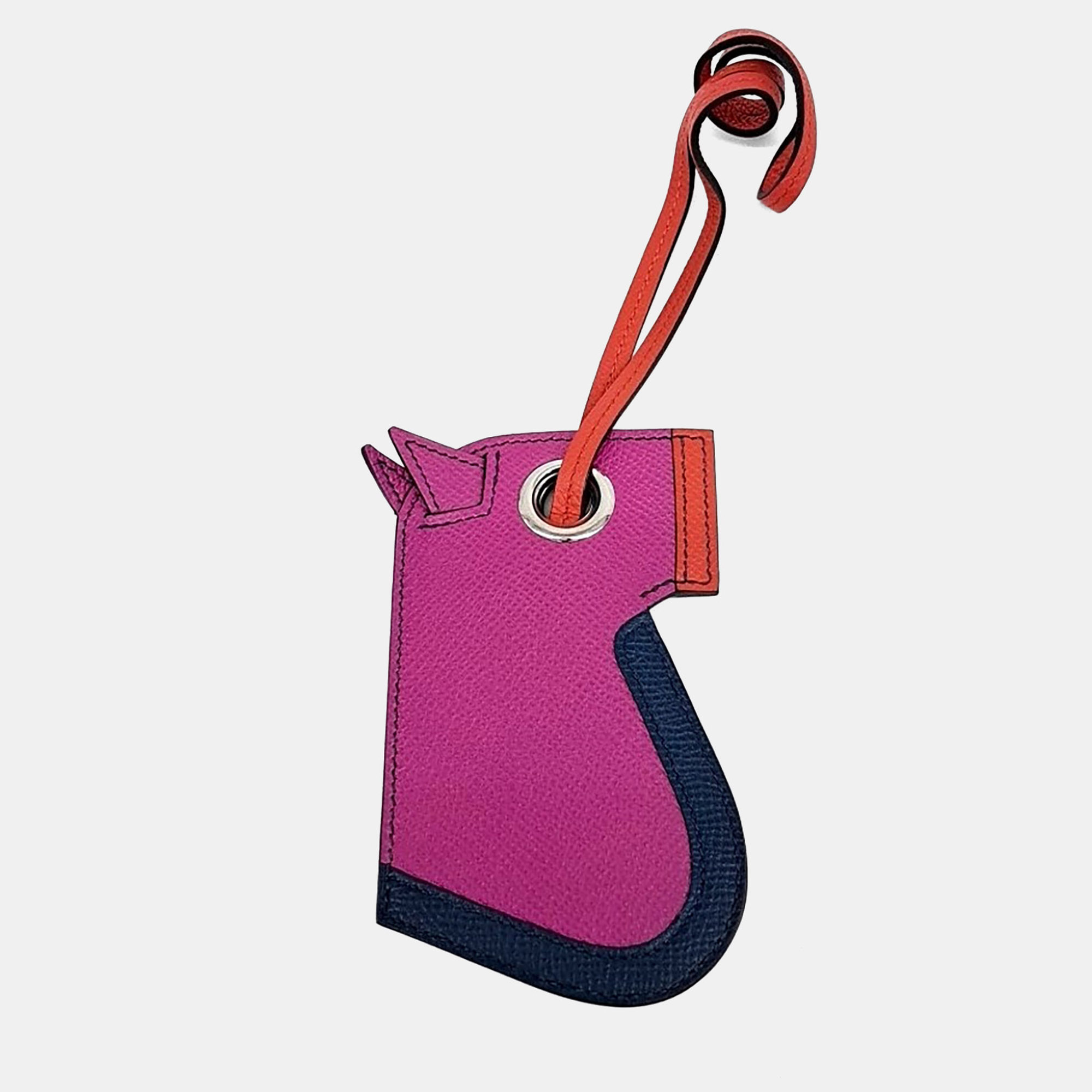 

Hermes Multicolor Leather bag charm