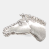 

Hermes Silver Horse Brooch