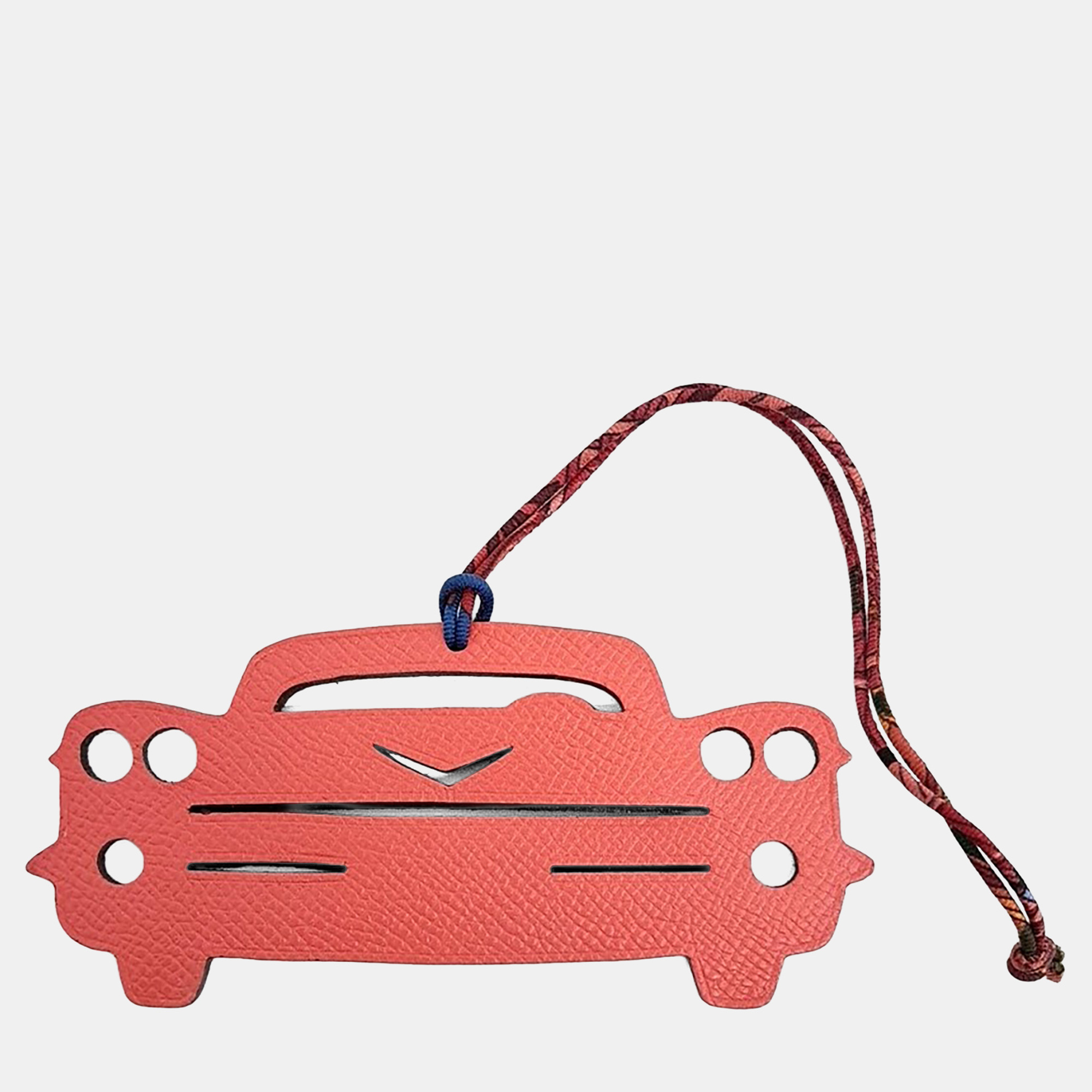 

Hermes Petit H (Petit Hache) Bag Charm, Red
