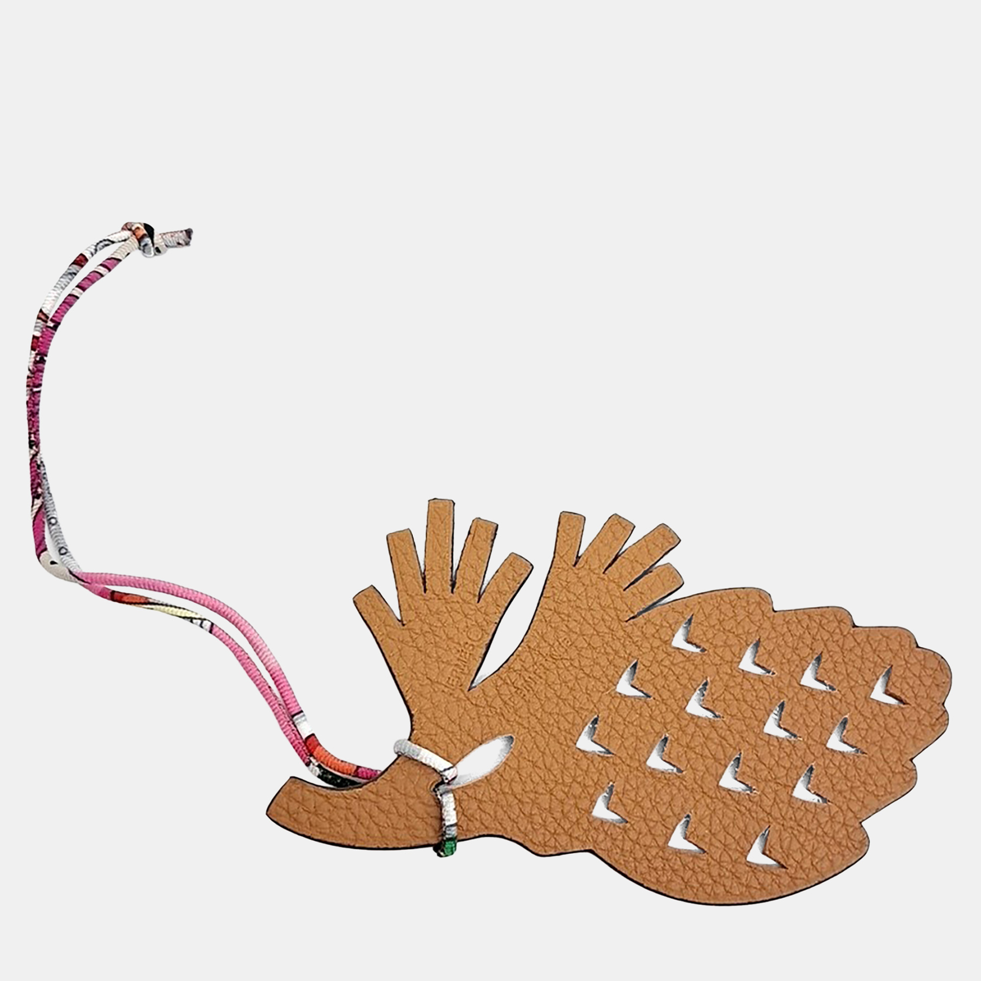 

Hermes Petit H (Petit Hache) Bag Charm, Brown