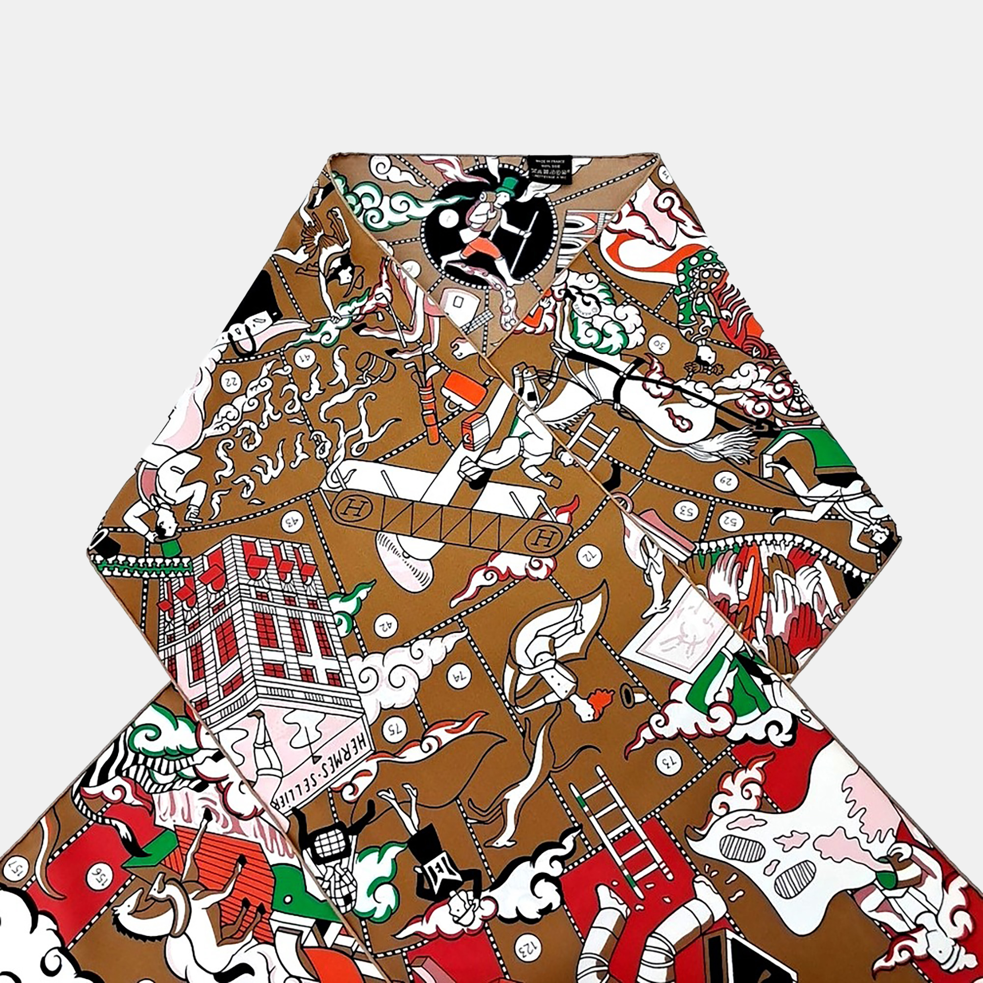 

Hermes maxi silk scarf, Multicolor